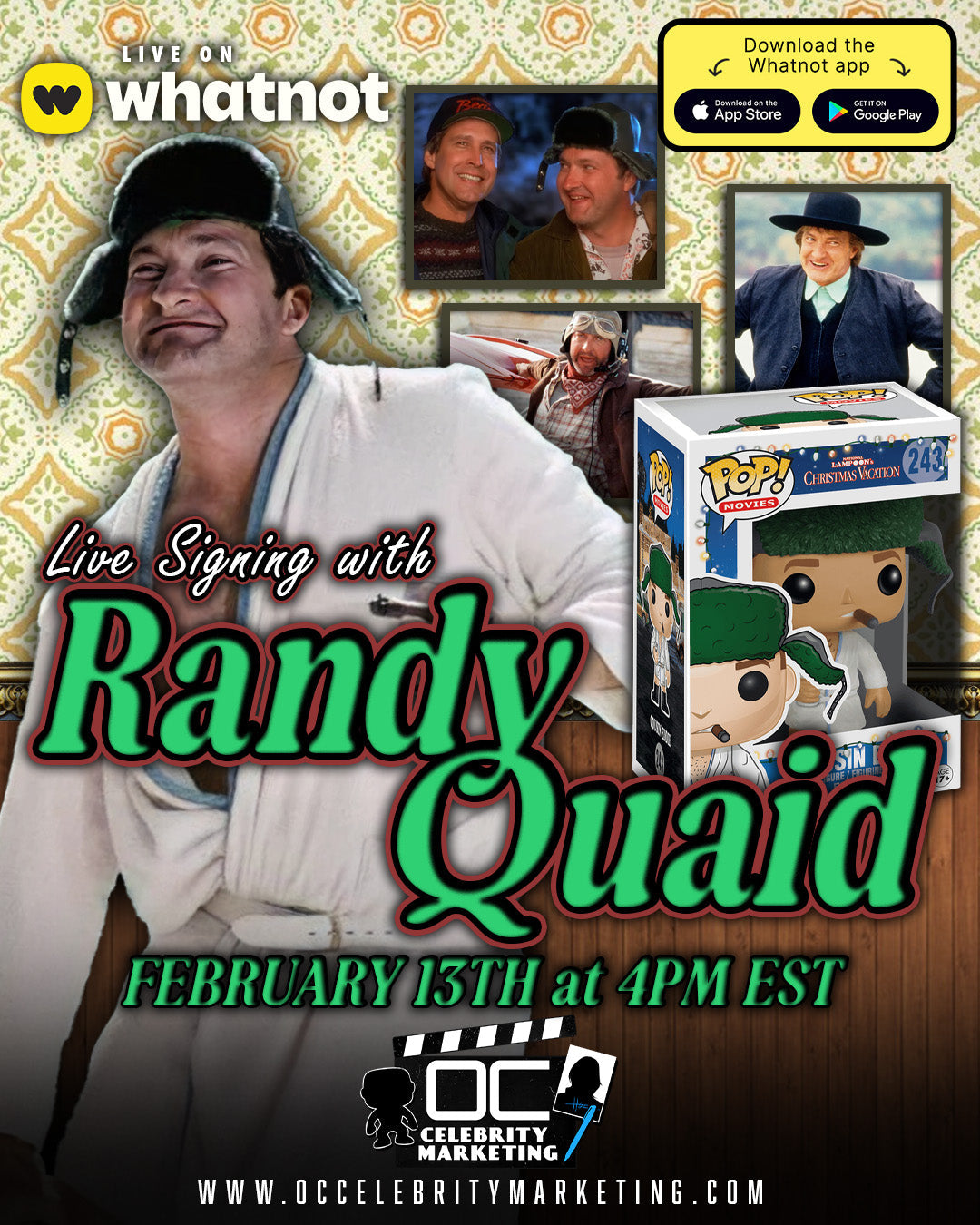 Randy Quaid Pre-Order (Signing February 13th) – OC Celebrity