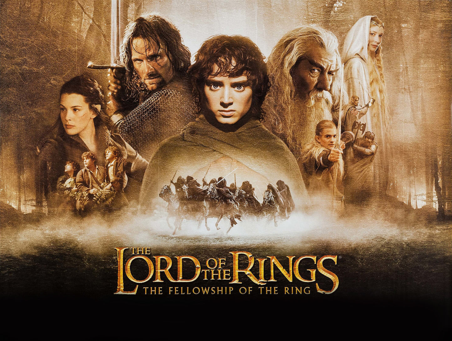 Ian McKellen signed LOTR Poster Image #1 (8x10, 11x14) Pre-Order