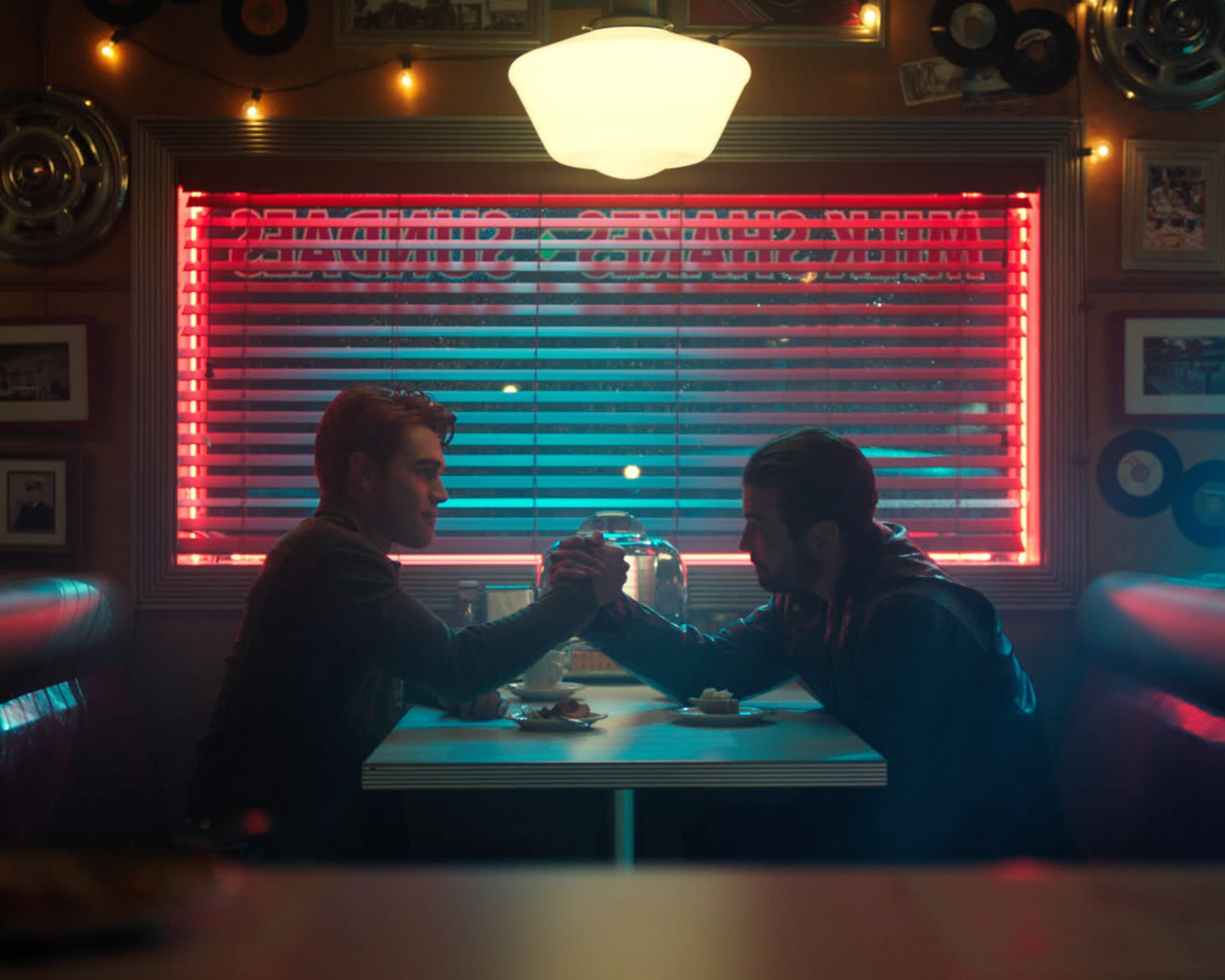 Skeet Ulrich signed Riverdale F.P. Jones Pop's Diner Photo #2 (8x10, 11x14) Pre-Order