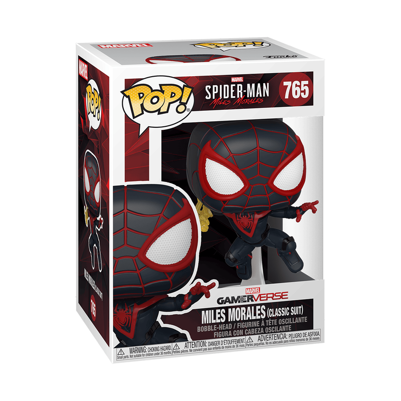 Shameik Moore signed Marvel Spider-Man Miles Morales Gamer-Verse Classic Suit Funko #765 (Pre-Order)