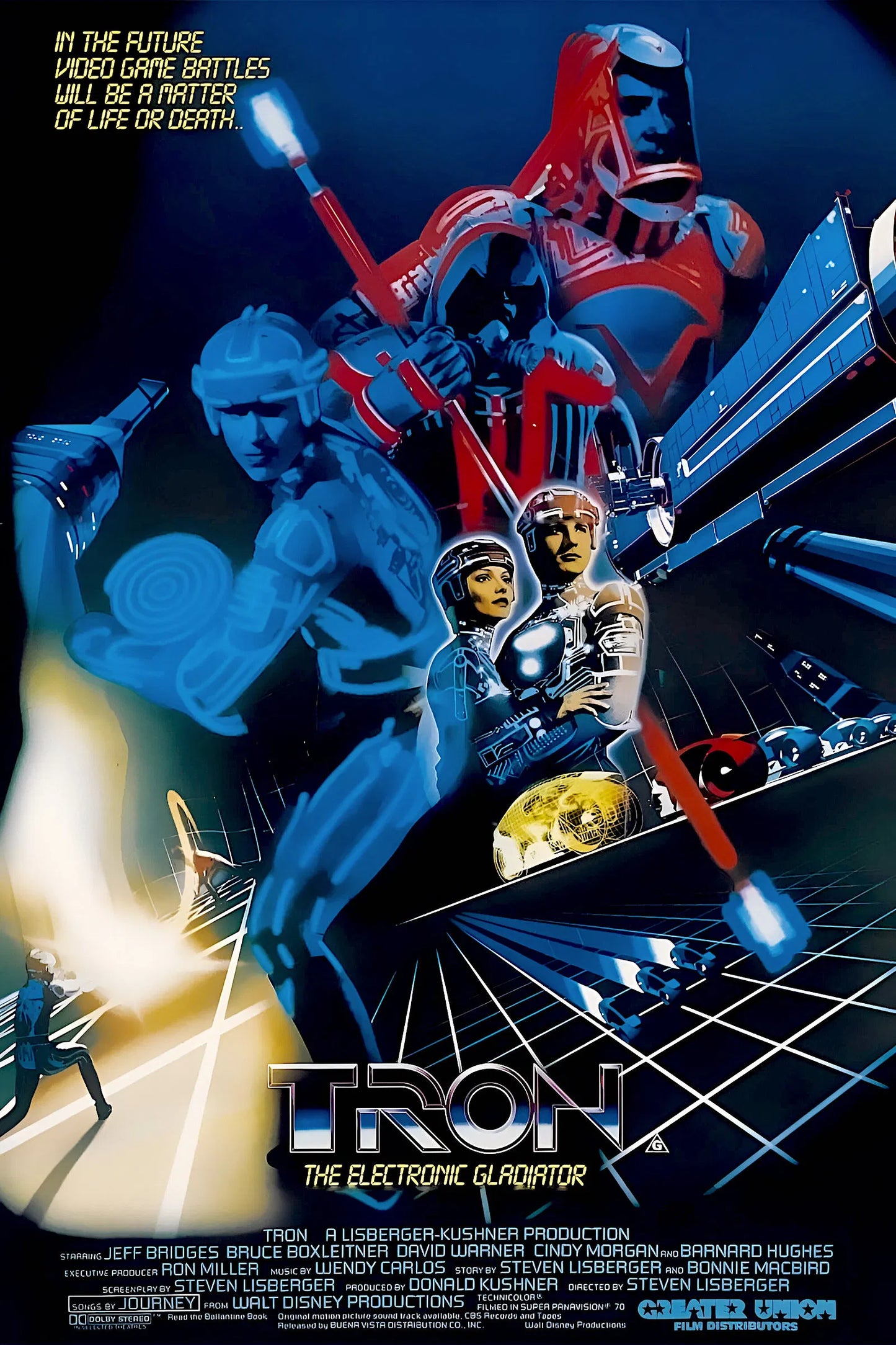 Bruce Boxlietner signed Tron Poster Image #4 (8x10, 11x17) Pre-Order