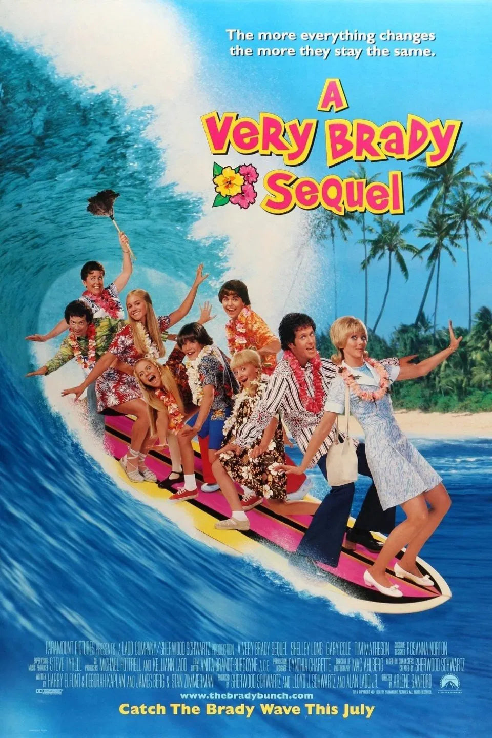 Christopher Daniel Barnes signed A Very Brady Sequel Poster Image (8x10) Pre-Order