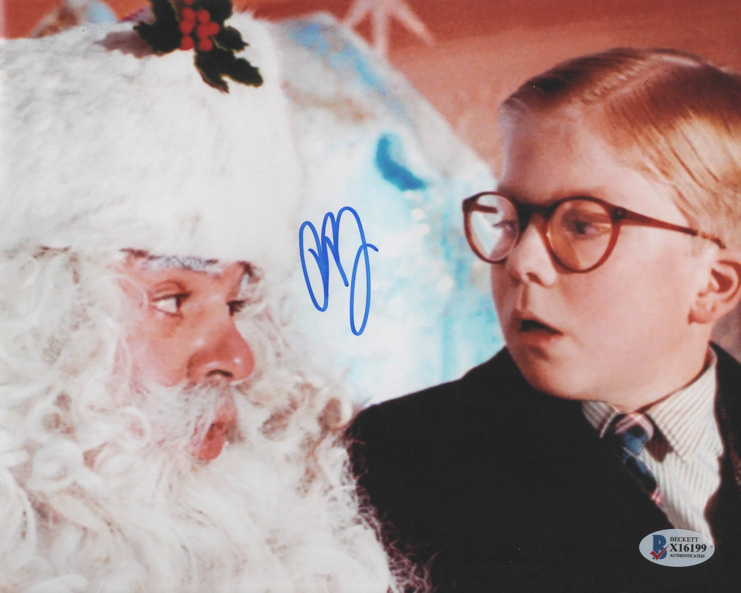 Peter Billingsley signed 8x10 A Christmas Story Ralphie photo 1A Beckett authenticated autograph