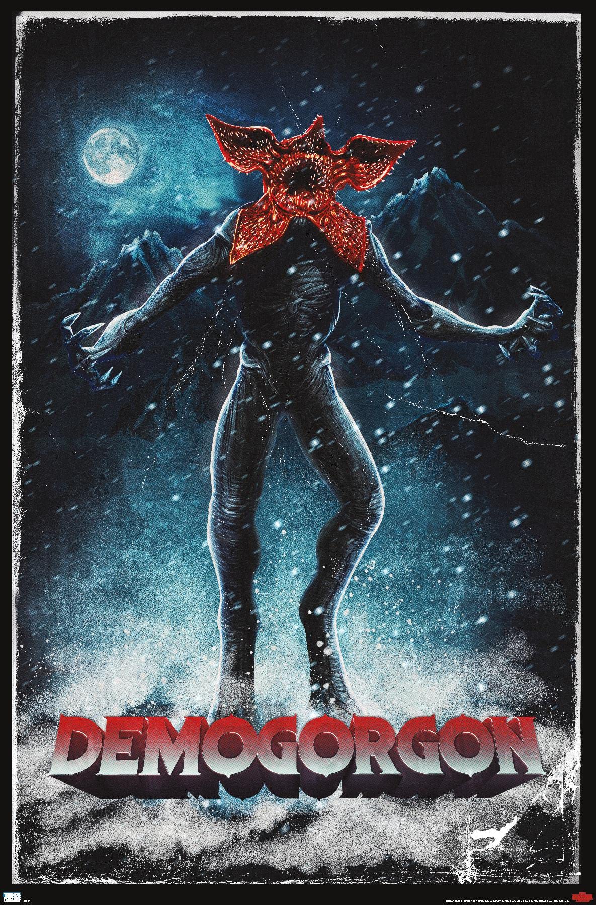 Mark Steger signed Stranger Things Demogorgon Poster #1 (8x10, 11x17) Pre-Order