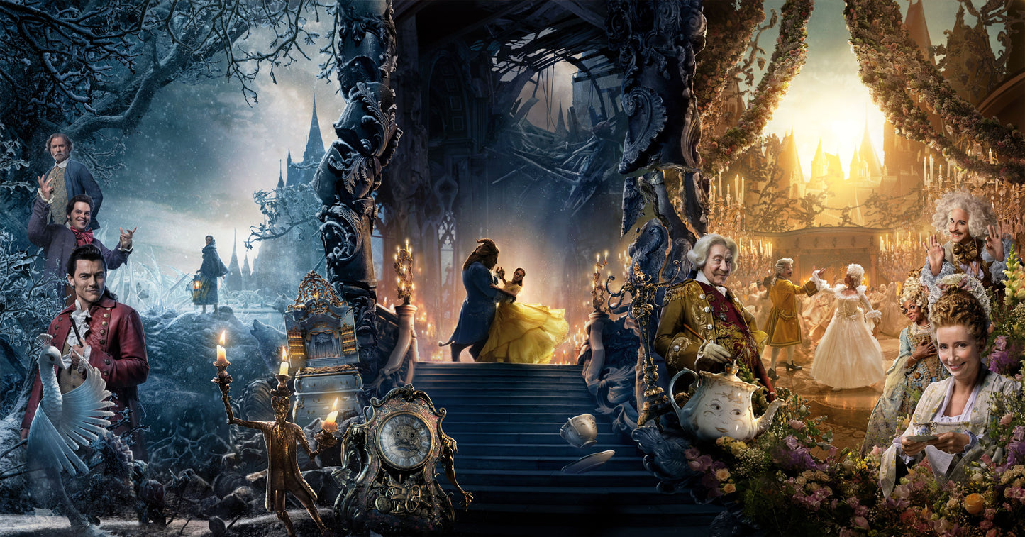 Ian McKellen signed Beauty & The Beast (2017) Poster Image #3 (8x10, 11x14, 16x20) Pre-Order