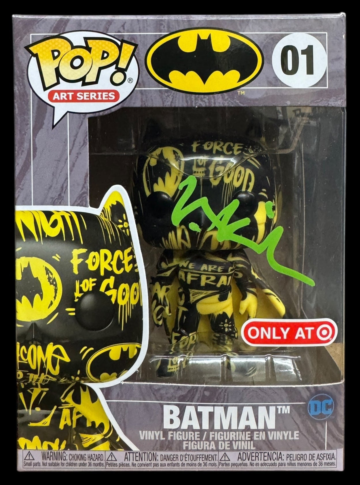 Val Kilmer signed Art Series Batman Target Exclusive Funko Pop #01