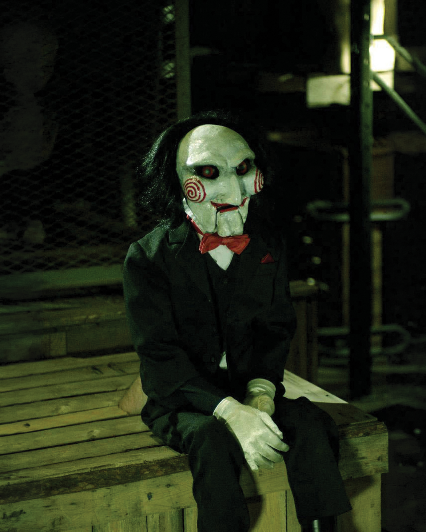 Tobin Bell Signed Billy Puppet – Seated Pose Photo (8x10, 11x14) Pre-Order
