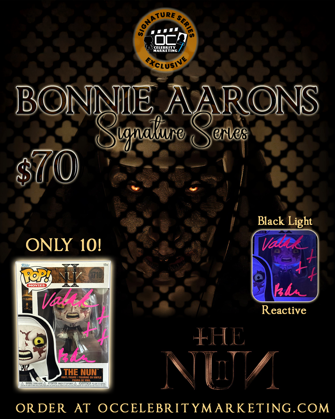 Bonnie Aarons Signature Series: The Nun II The Nun Funko Pop! #1710 (#/10)