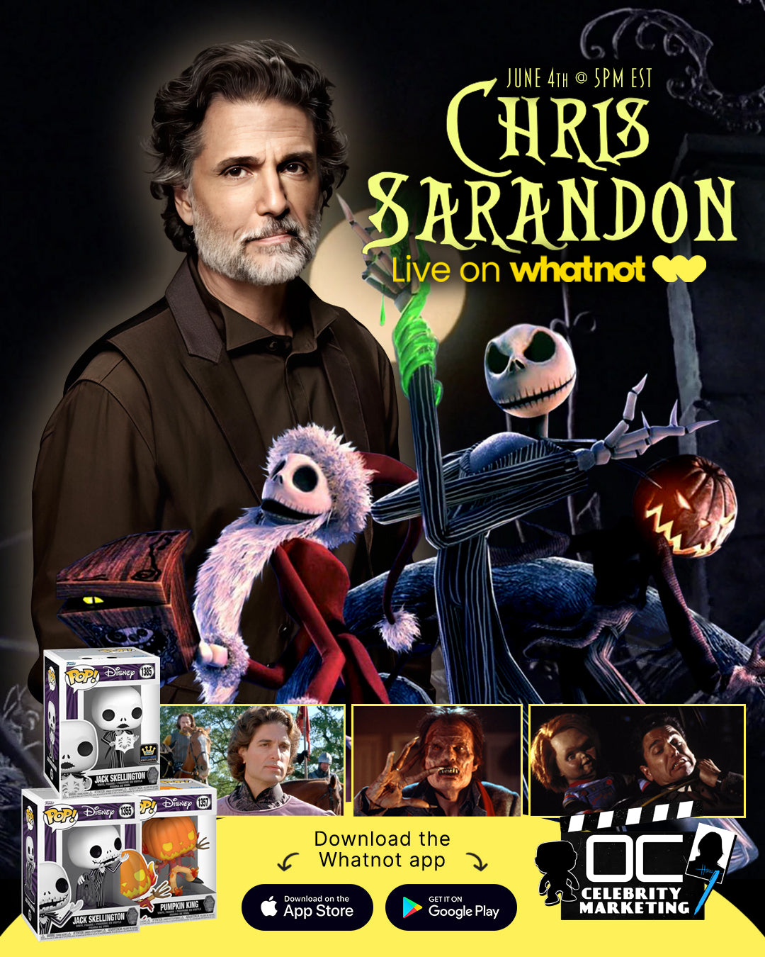Chris Sarandon Send In Option (Pre-Order)