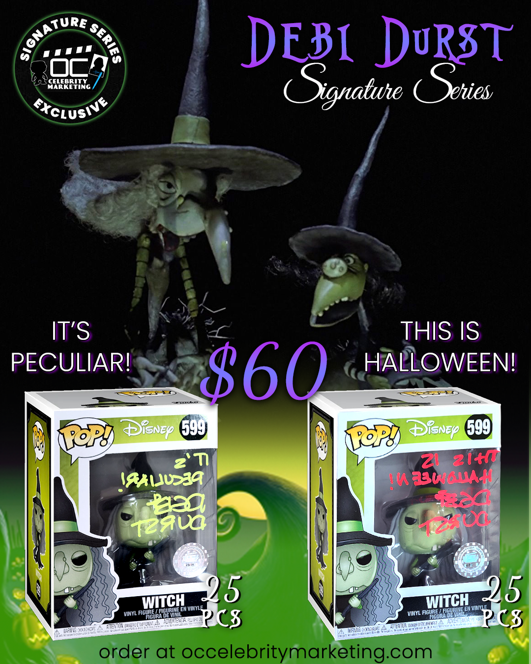 Debi Durst Signature Series: Disney NBC Witch Funko Pop! #599