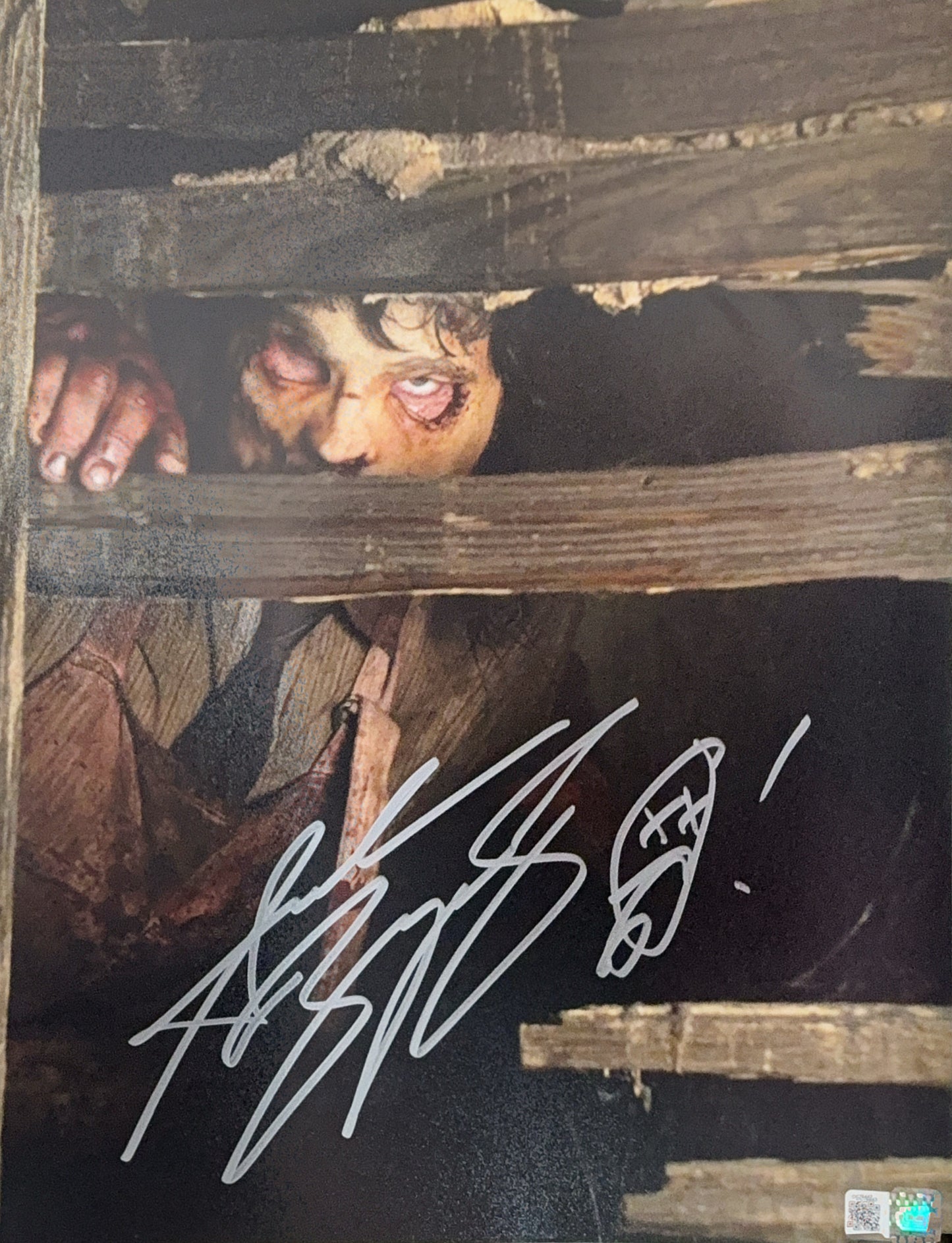 Andrew Bryniarski signed 11x14 The Texas Chainsaw Massacre The Beginning photo 1A