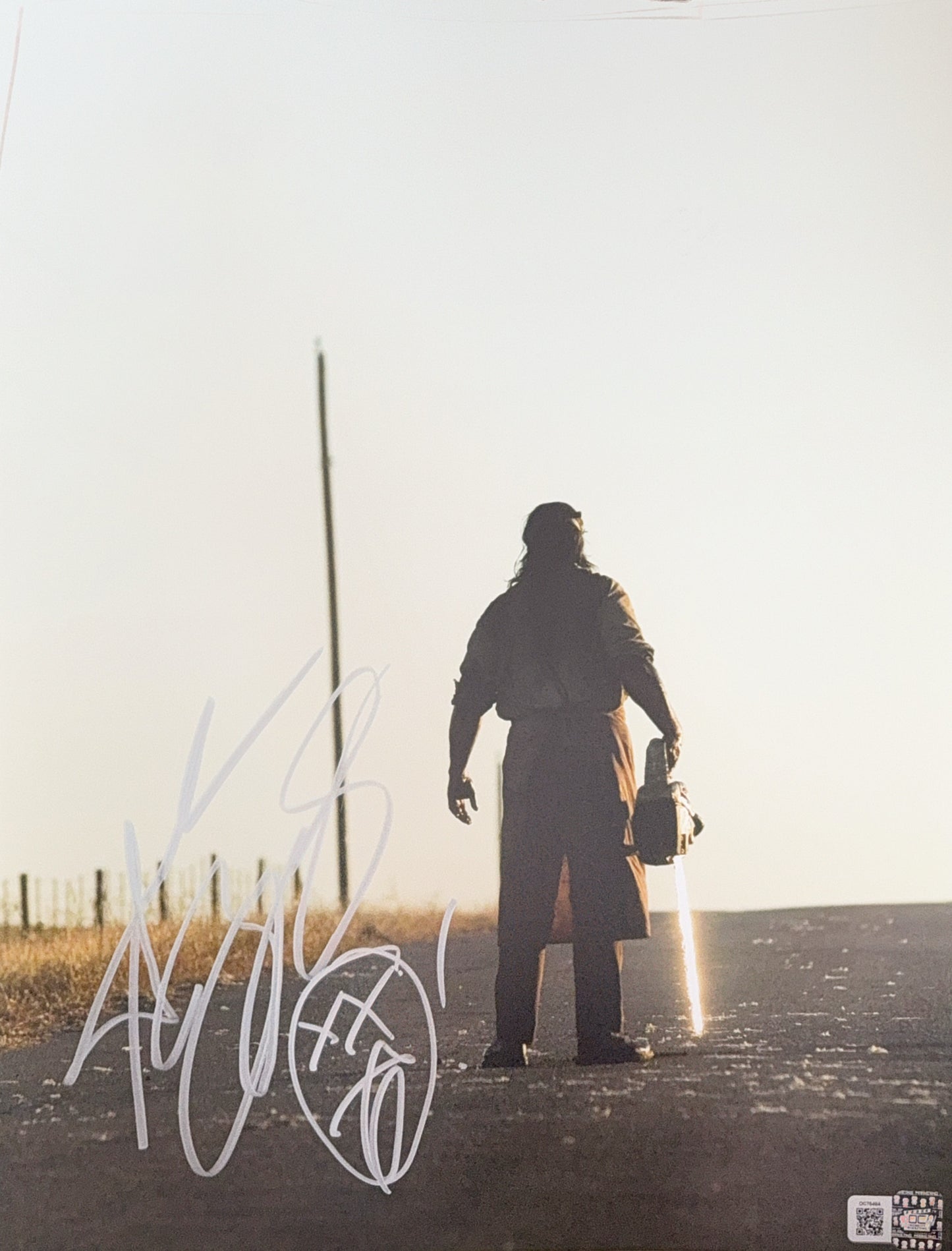 Andrew Bryniarski signed 11x14 The Texas Chainsaw Massacre The Beginning photo 1C
