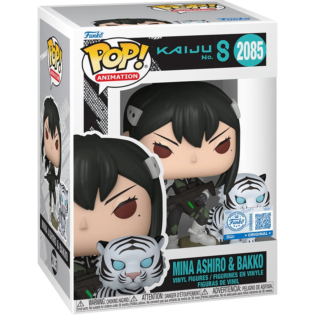 Katelyn Barr signed Kaiju No. 8 EE Exclusive Funko Special Edition Mina Ashiro & Bakko Funko Pop! #2085 (Pre-Order)