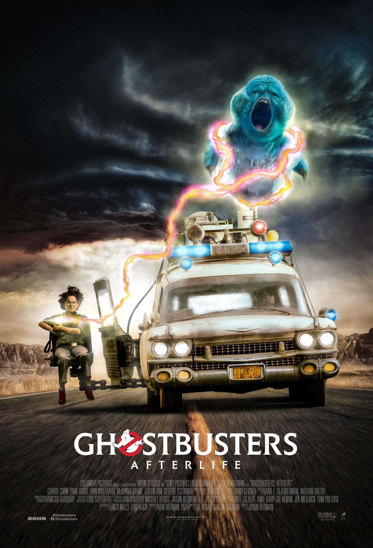 Josh Gad signed Ghostbusters Afterlife Poster Image #2 (8x10, 11x17) Pre-Order