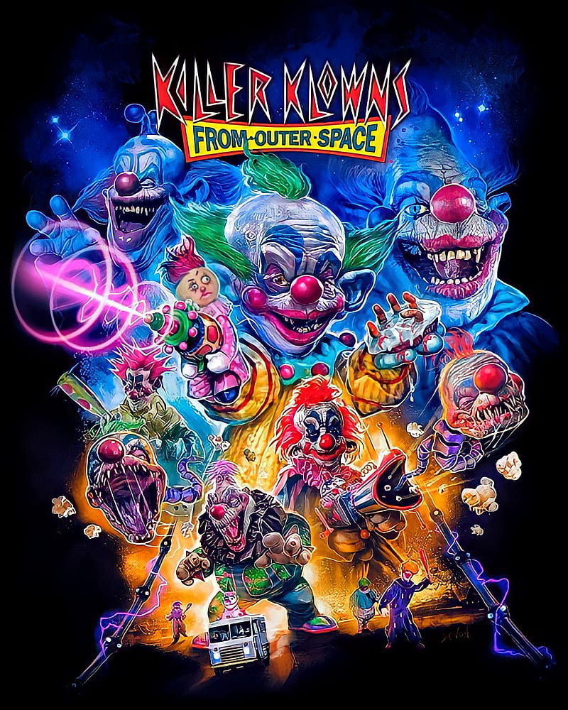 Geno Ponza signed Killer Klowns From Outer Space Shorty Image #5 (8x10) Pre-Order