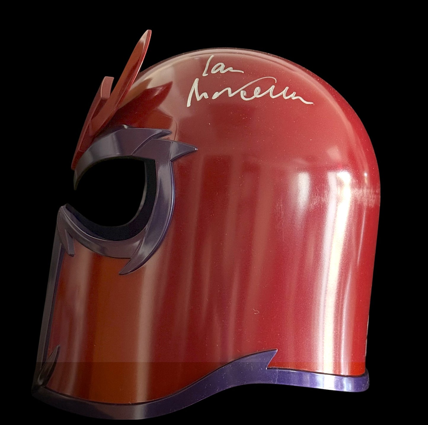 Ian McKellen signed Marvel X-Men Magneto Helmet