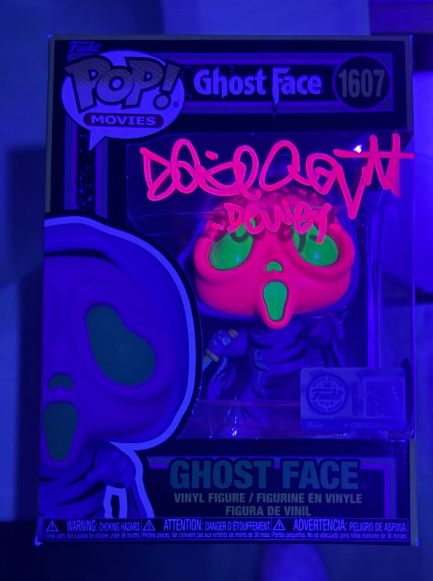David Arquette: Ghost Face Funko Pop! #1607 (#/25)