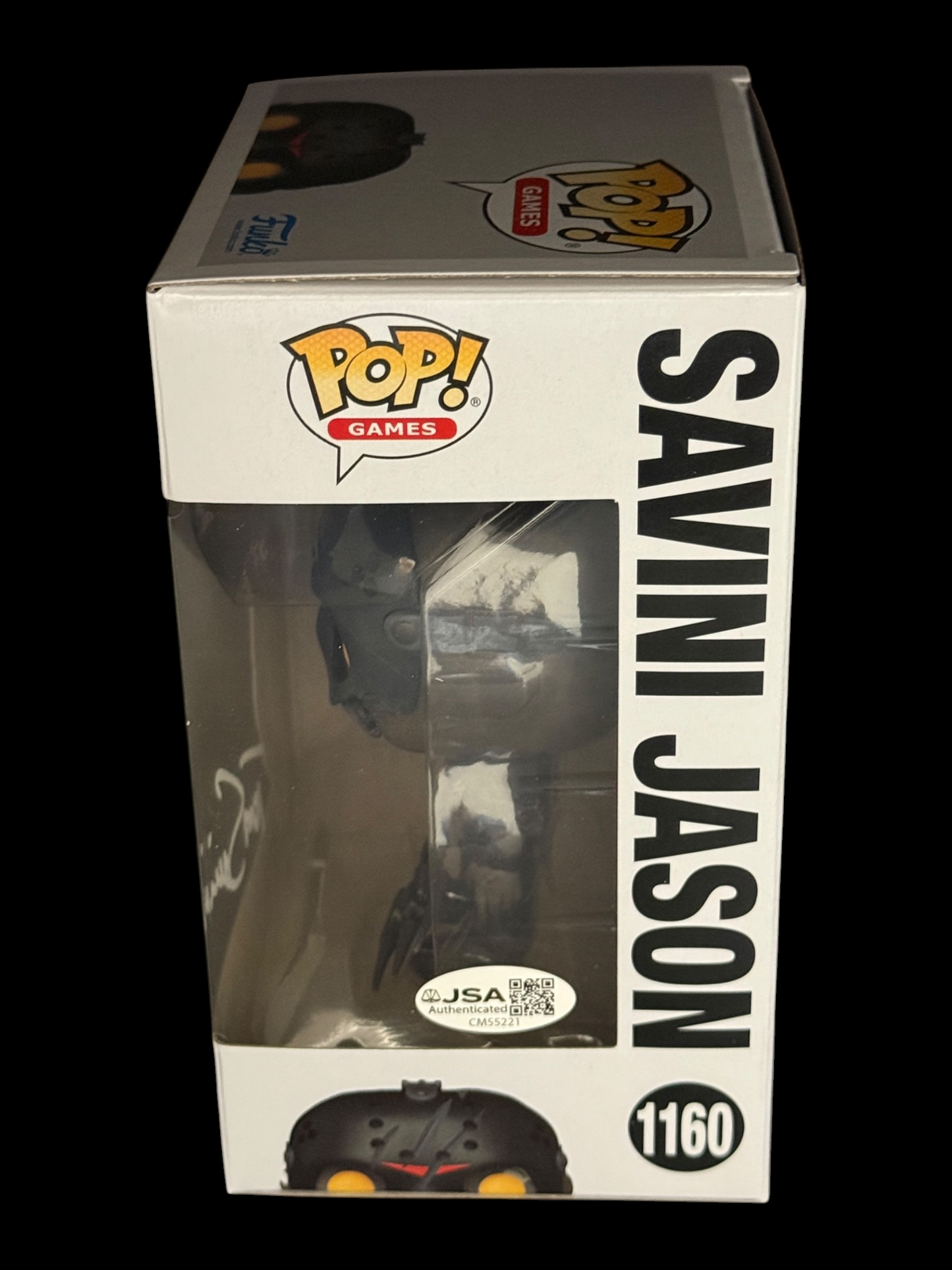 Tom Savini signed Friday the 13th The Game Savini Jason Funko Pop! 1160