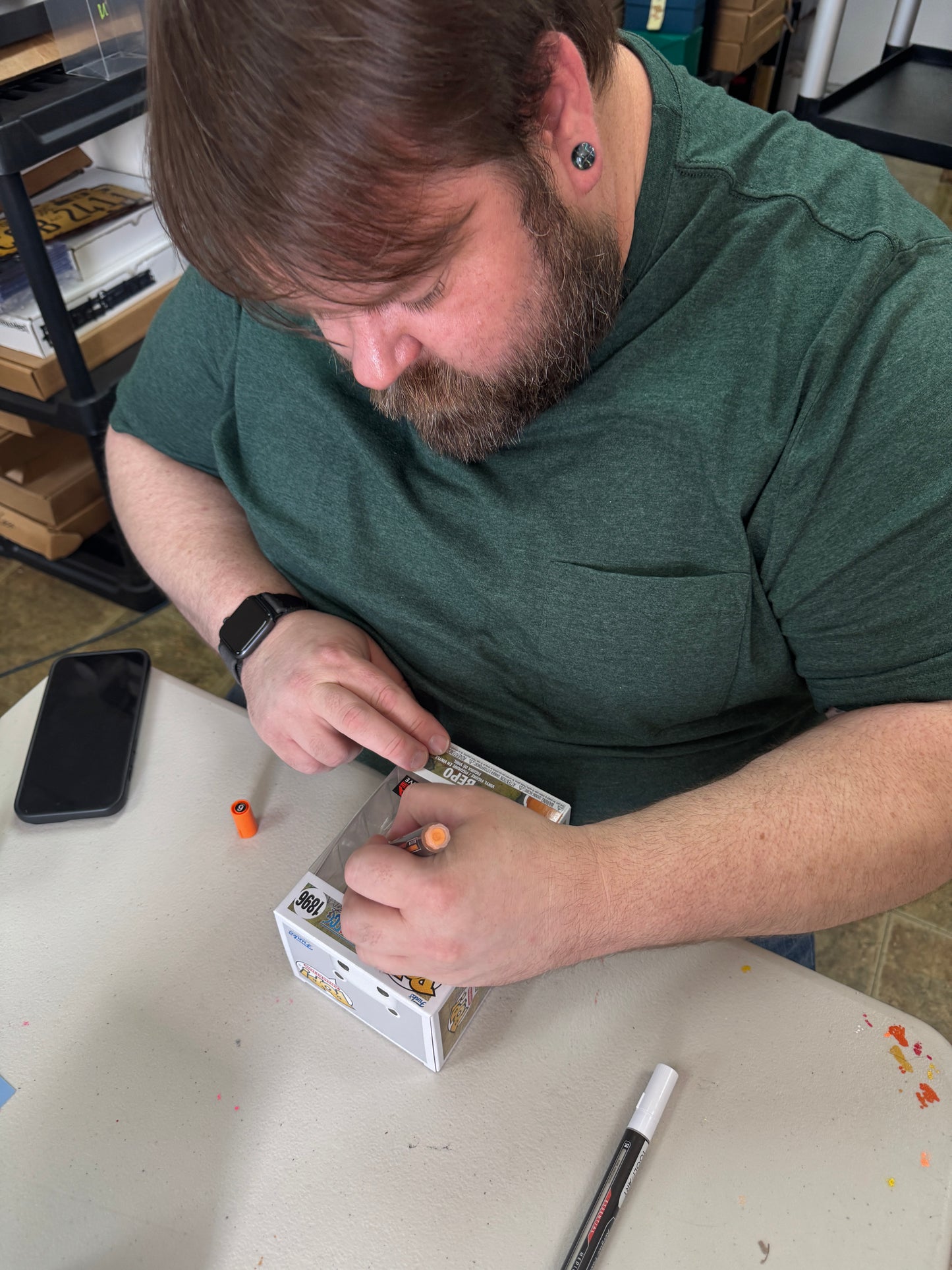 Cris George signed Bepo One Piece Funko Pop! - "Yes, Captain!"