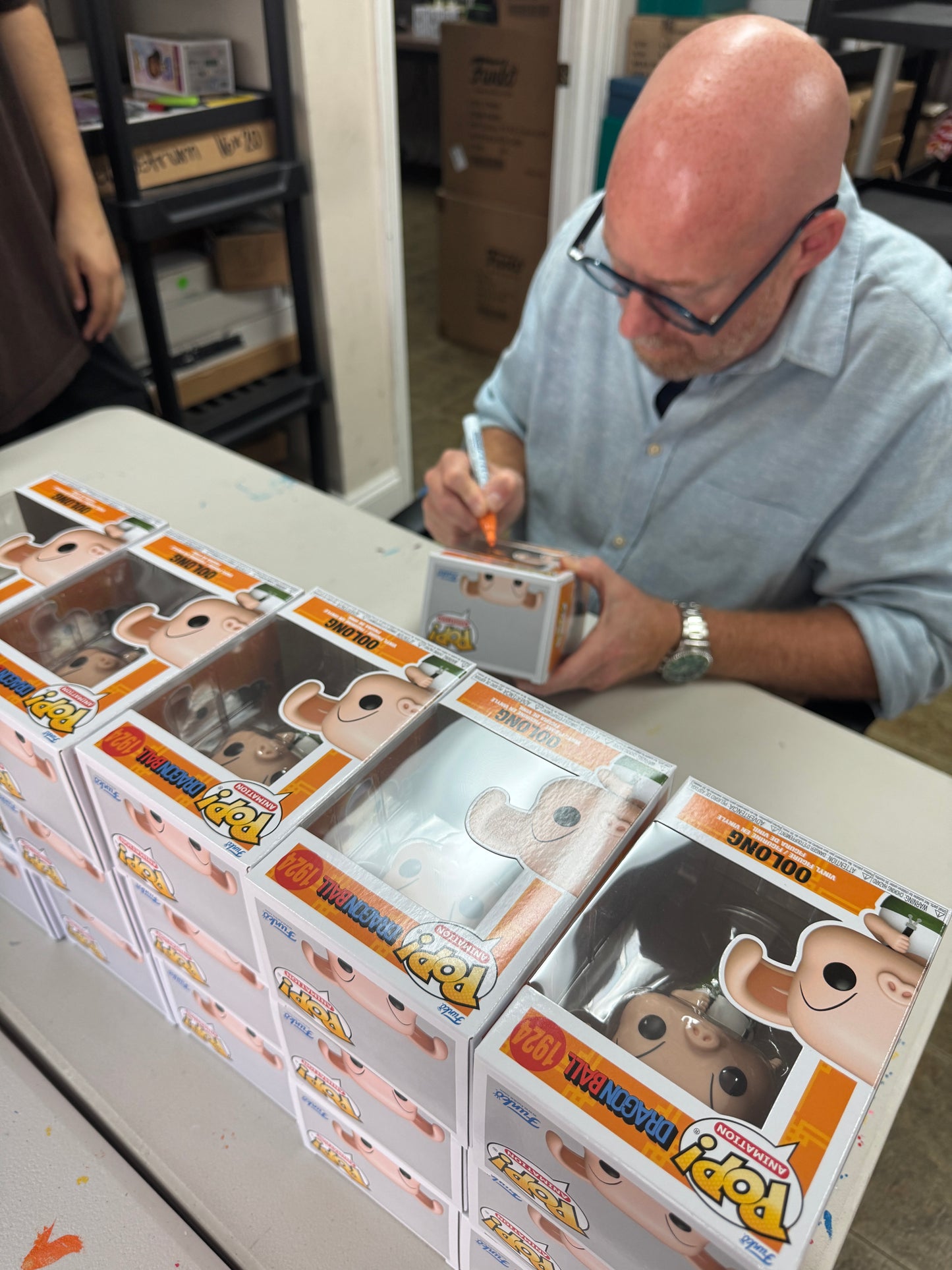 Brad Jackson signed Oolong Dragon Ball Funko Pop! - "Dragon Ball"
