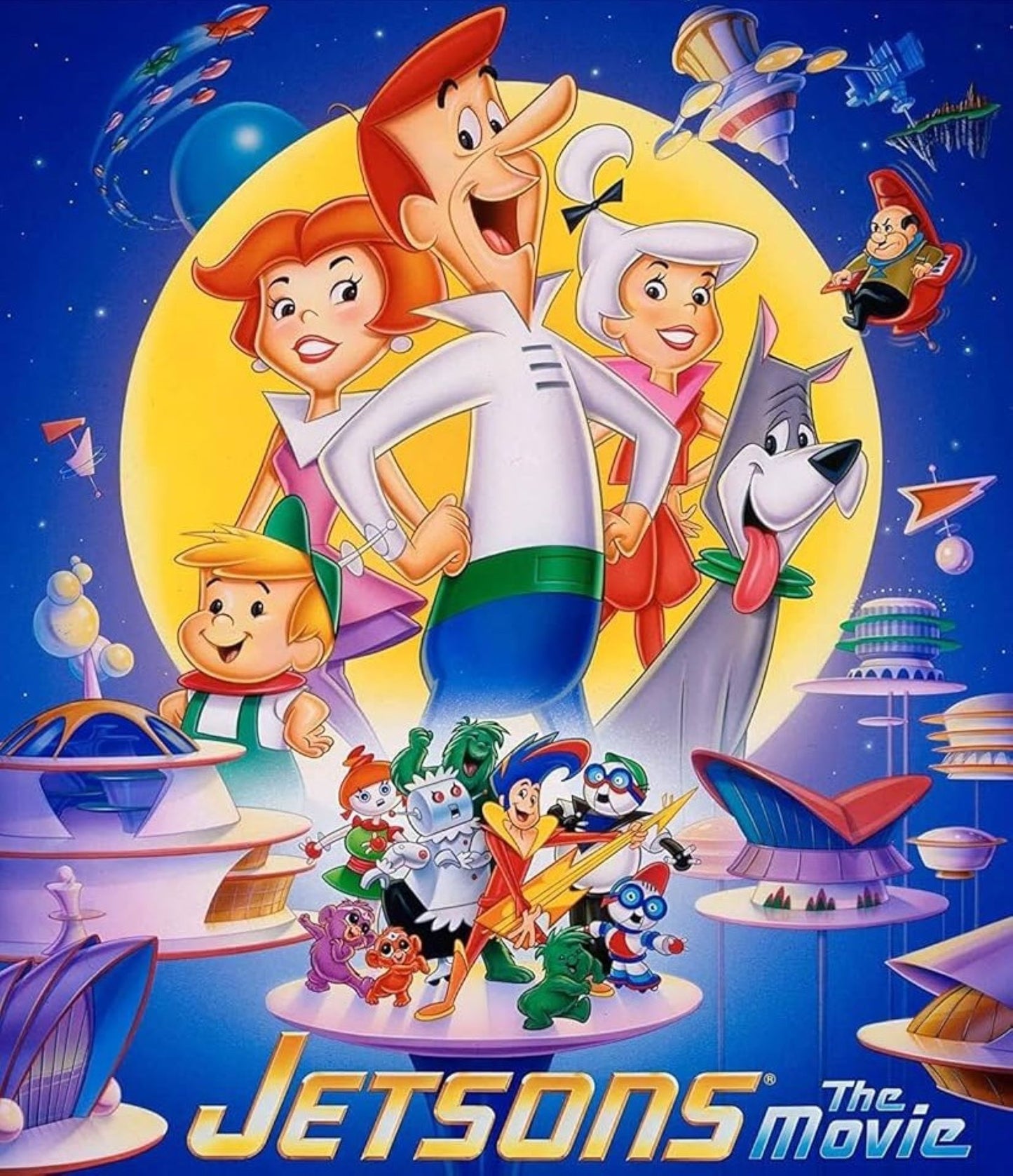 Jeff Bergman signed Jetsons: The Movie Image #1 (8x10, 11x14)