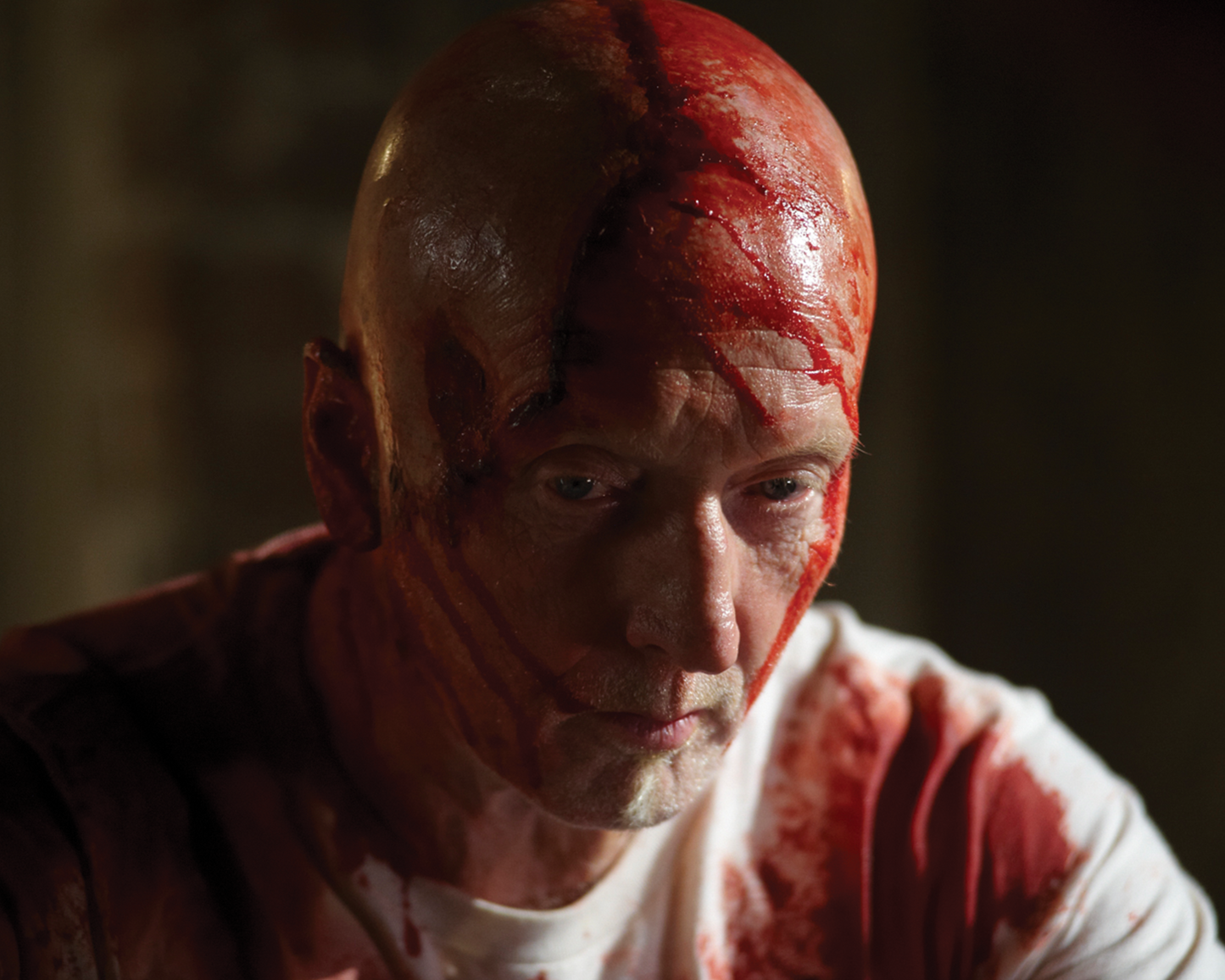 Tobin Bell Signed Jigsaw – Blood Covered Close Up Photo (8x10, 11x14) Pre-Order