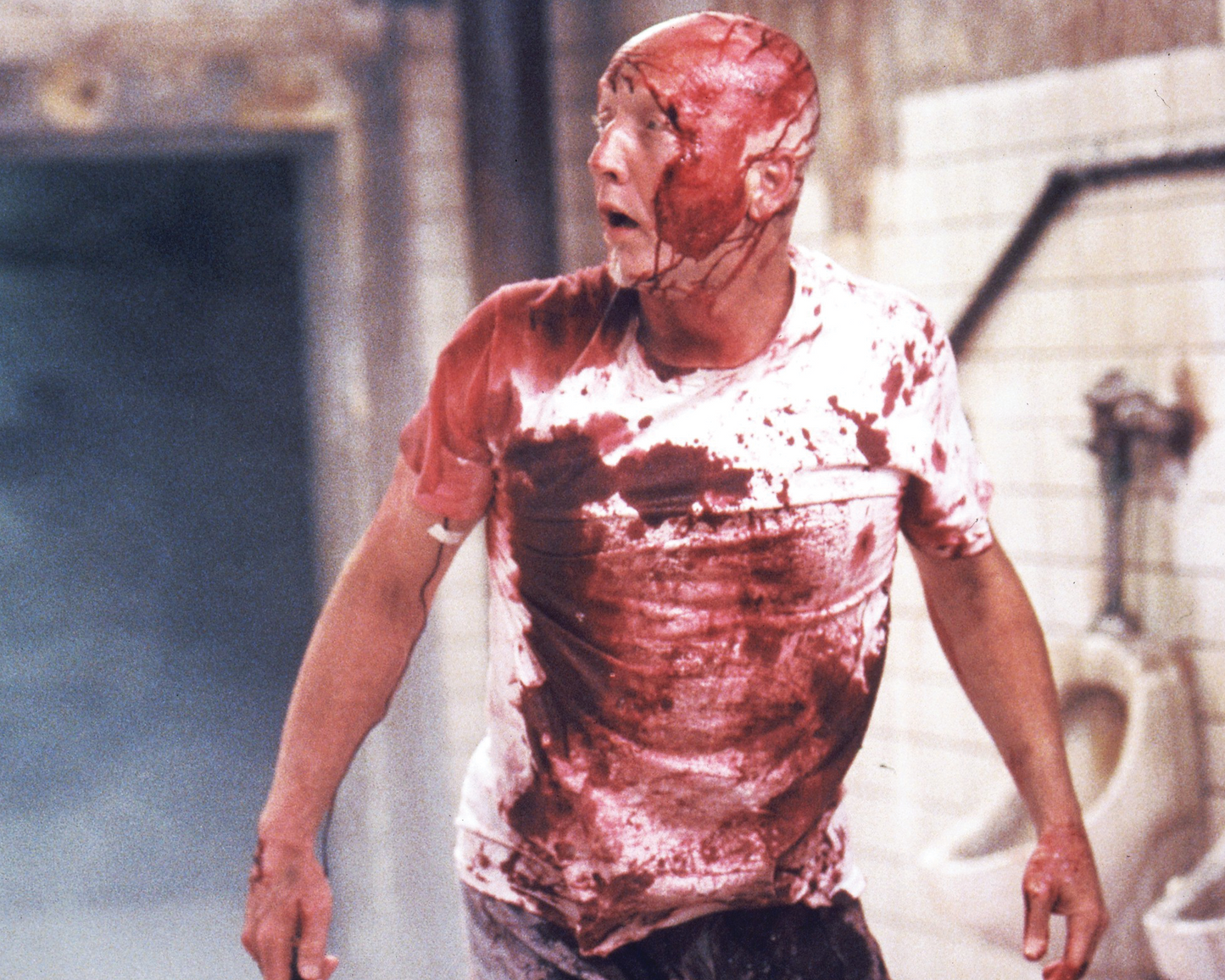 Tobin Bell Signed Jigsaw – Blood Covered Scene Photo (8x10, 11x14) Pre-Order