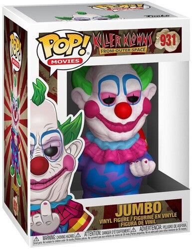 The Chiodo Brothers triple signed Killer Klowns from outer space Jumbo Funko Pop! #931
