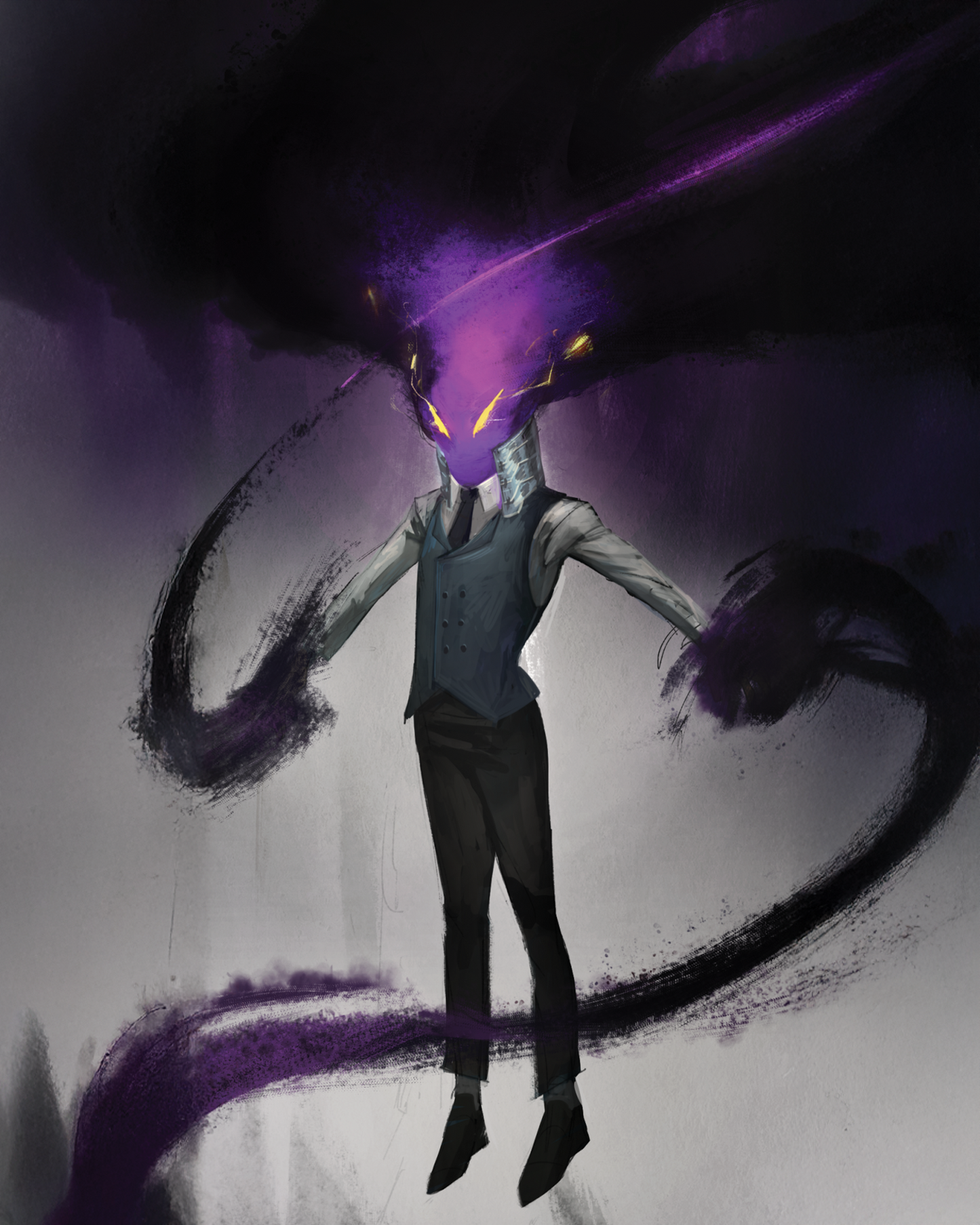 Chuck Huber signed My Hero Academia Kurogiri Image #2 (8x10, 11x14) Pre-Order