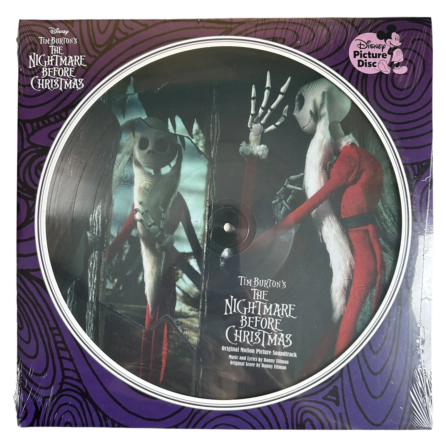 Chris Sarandon signed Disney NBC Original Motion Picture Soundtrack Picture Disc Vinyl (Pre-Order)