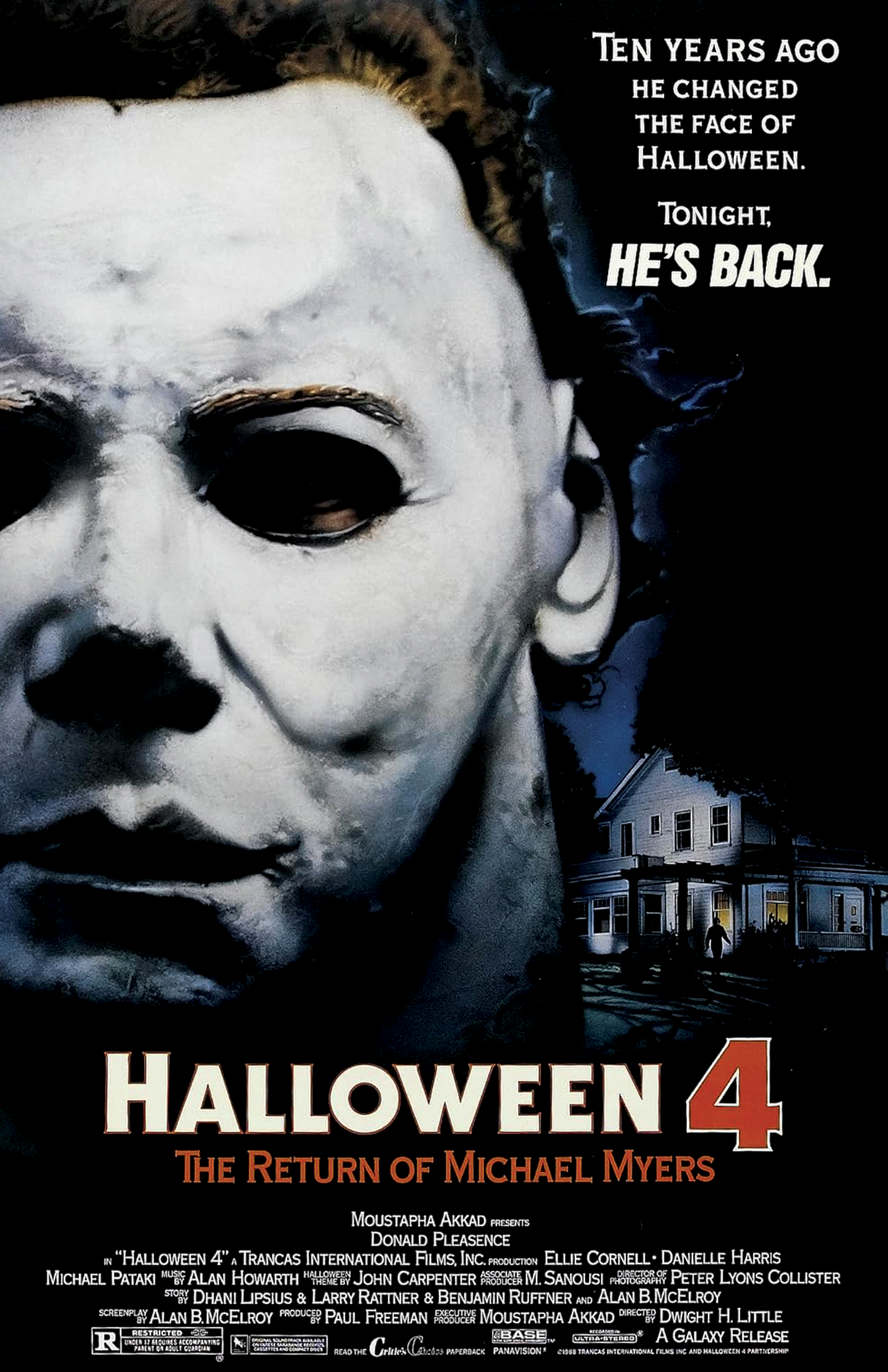 Tom Morga signed Halloween 4 Poster Image (8x10, 11x17) Pre-Order