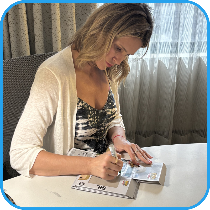 Natasha Henstridge signed Species Sil Funko Pop! 1906