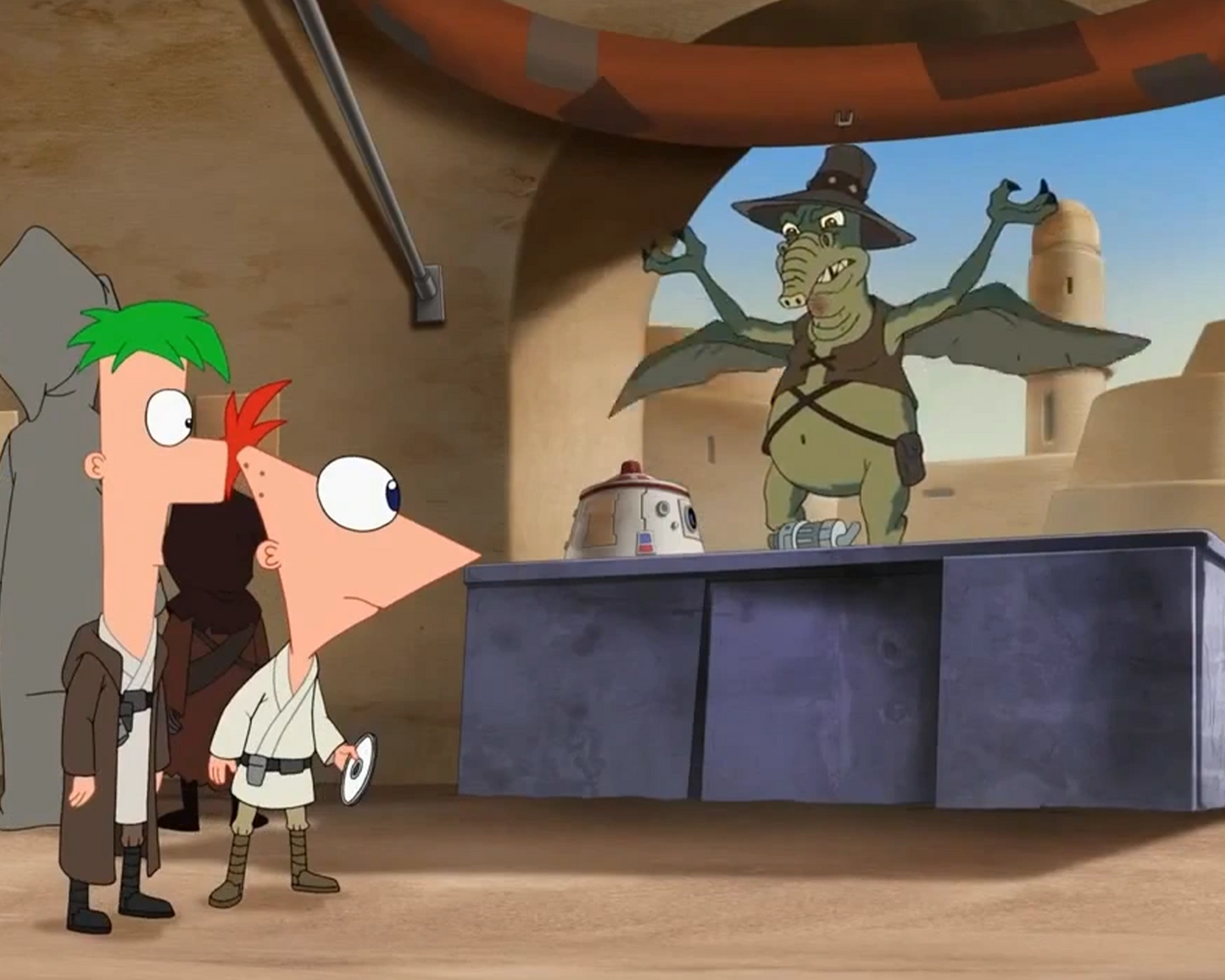 Christopher Corey Smith signed Phineas and Ferb Star Wars Blatto Image (8x10) Pre-Order