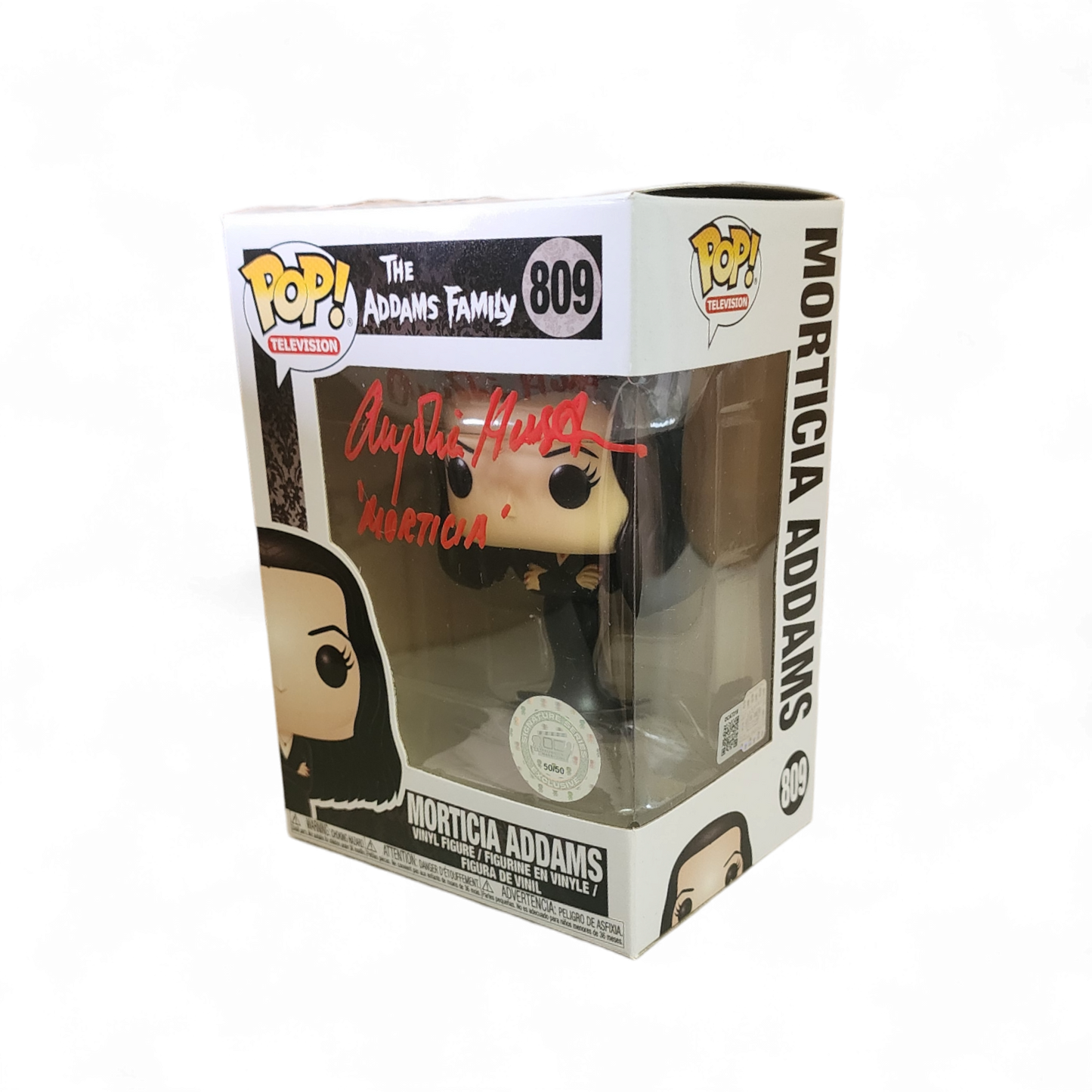 Anjelica Huston: Signature Series The Addams Family Morticia Addams Funko #809 (#/50)