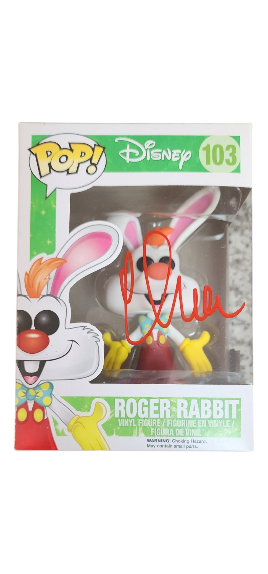 Charles Fliescher Signature Series: Roger Rabbit Funko Pop! (#/50)