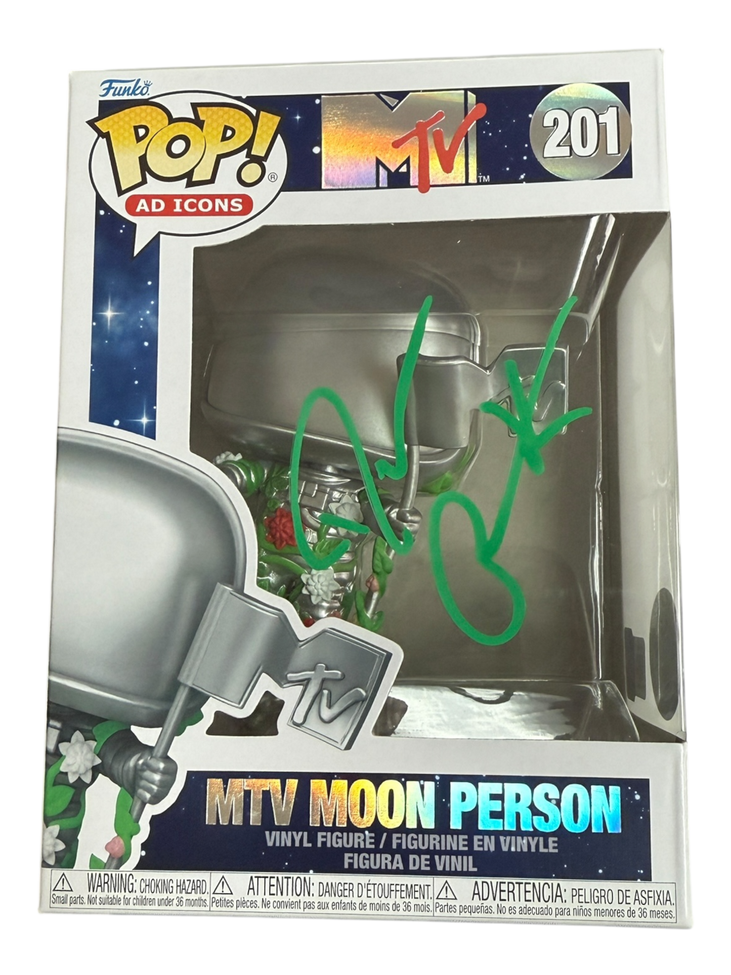 Darius Rucker Signature Series: MTV Moon Person Funko Pop! 201 (#/50)