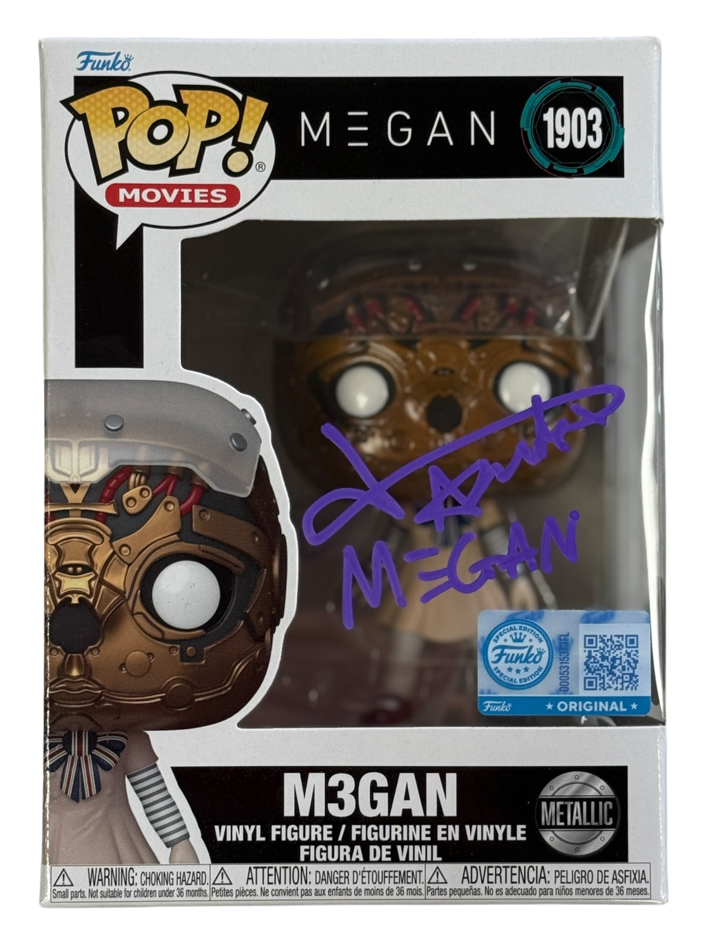 Amie Donald: Funko Special Edition MEGAN Funko Pop! #1903 (#/25)