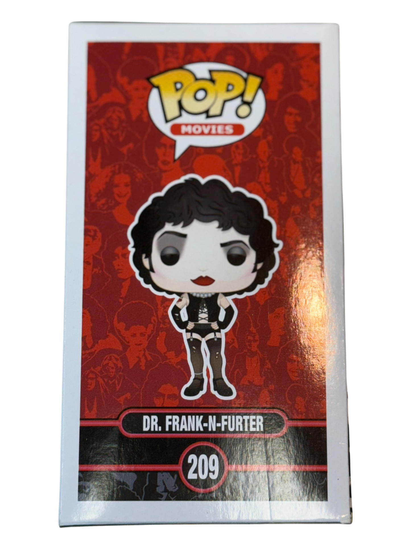 Tim Curry autographed Rocky Horror Picture Show Frank-N-Furter Funko Pop! OCCM QR authenticated with Tim Curry Holo (C)