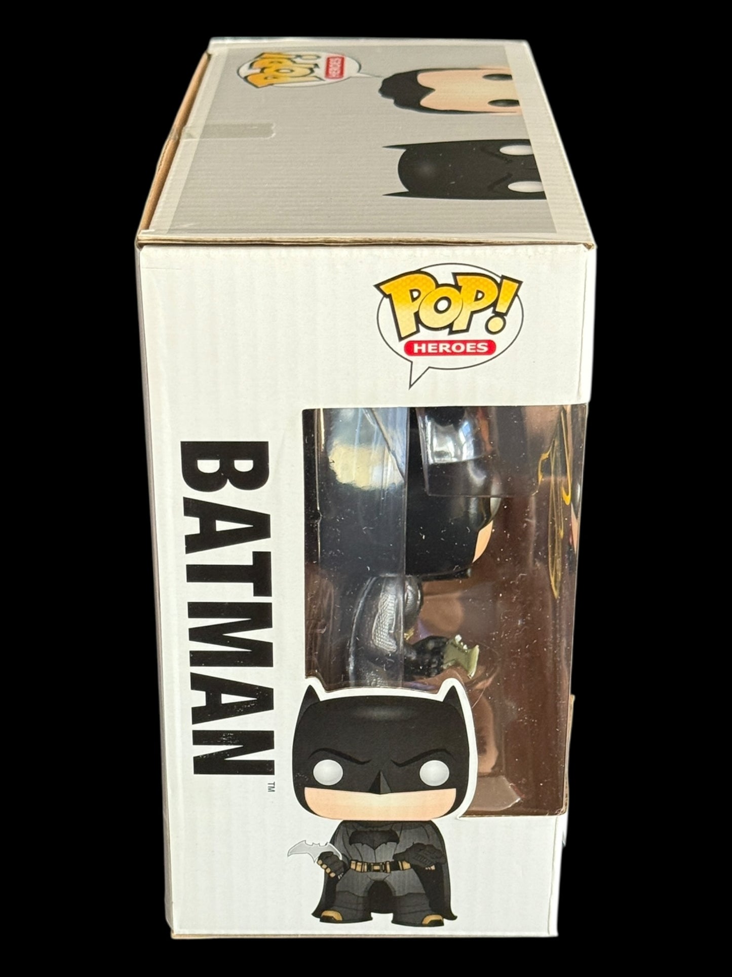 Ben Affleck signed Batman vs Superman 2 pack Funko Pop!
