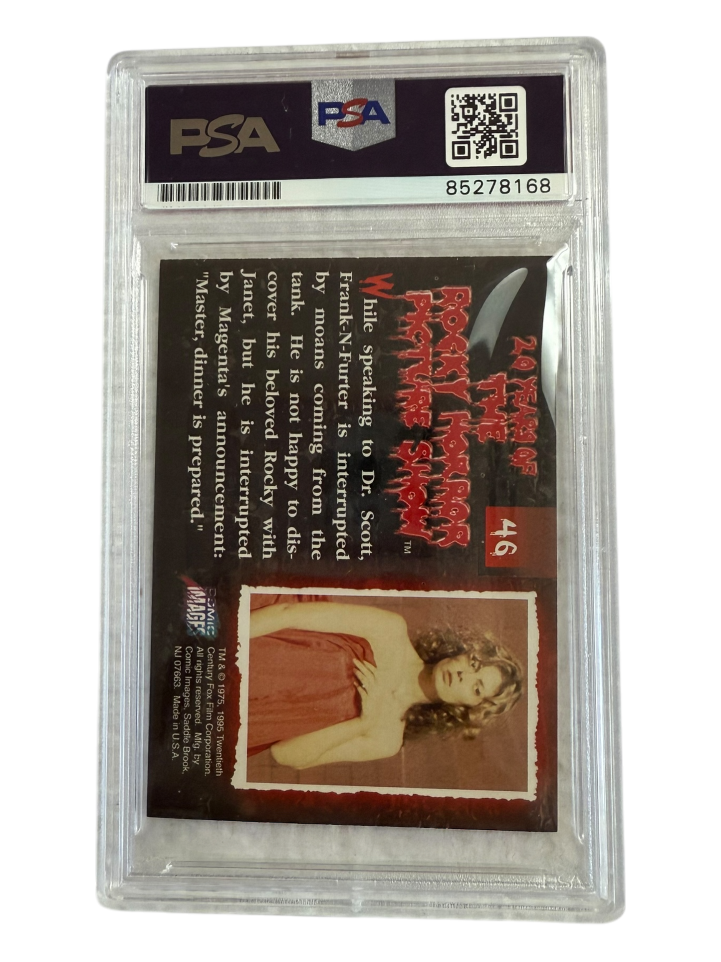 Tim Curry & Susan Sarandon signed RHPS Trading Card PSA/DNA Encap #46 (3)