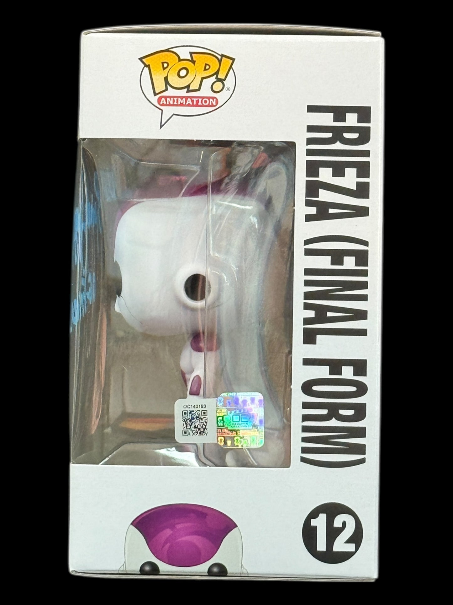 Linda Young signed Dragon Ball Z Frieza (Final Form) Funko Pop! - Aqua
