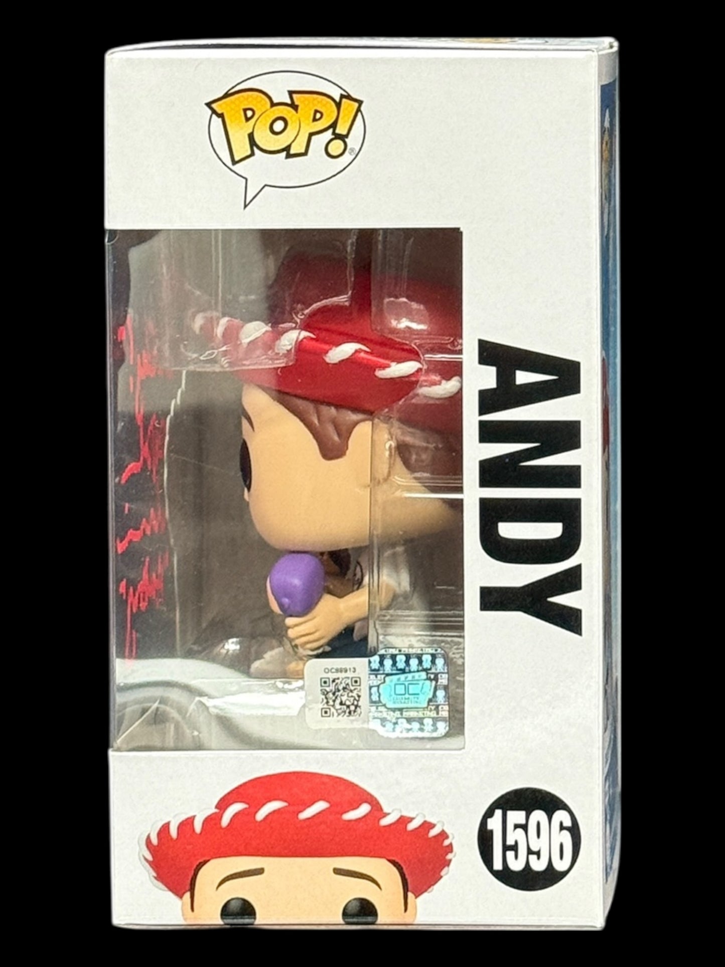 John Morris signed Disney Pixar Toy Story 30 Years and Beyond Andy Funko Pop! - "Hey! Cowboy!"