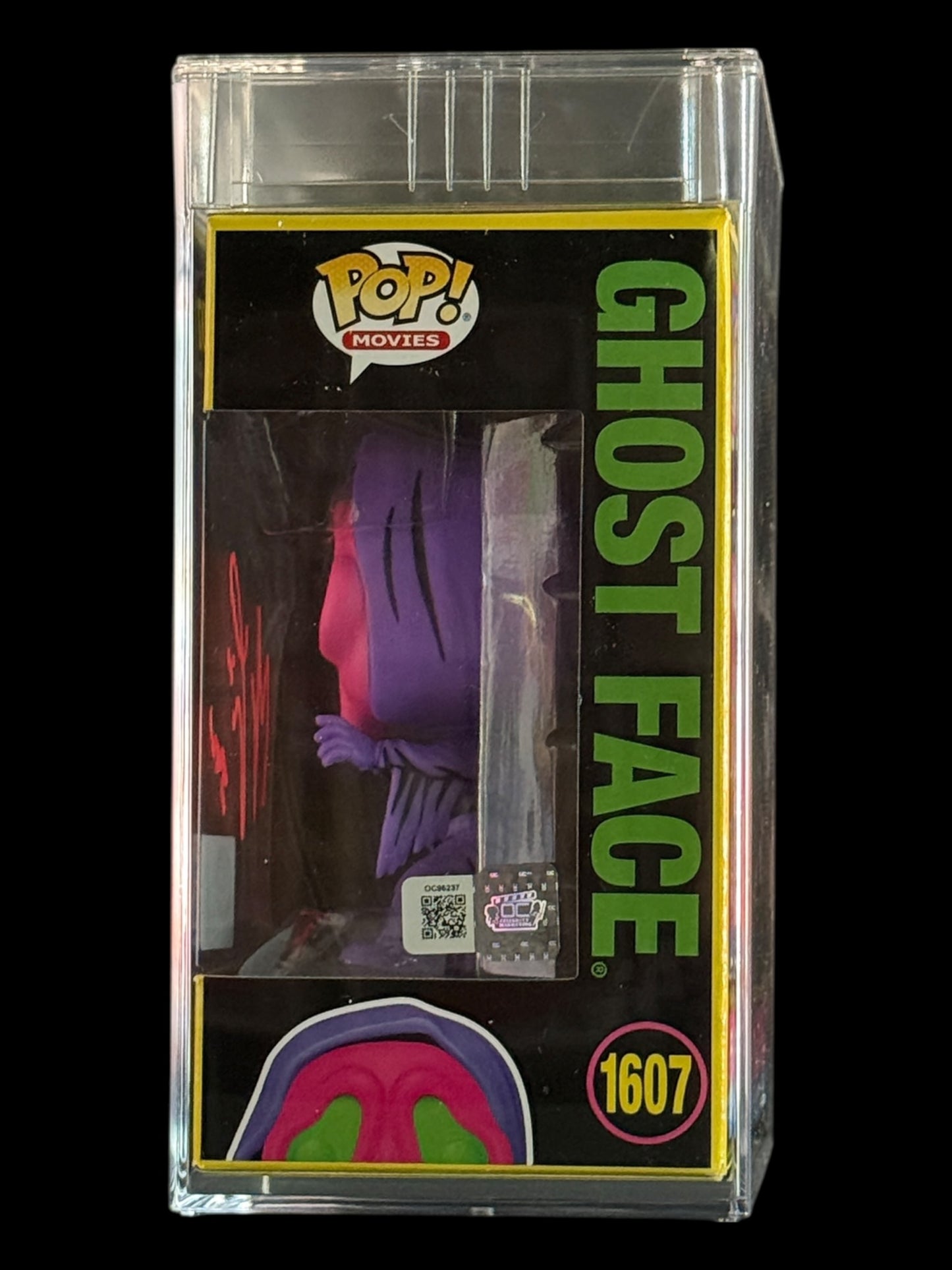 Matthew Lillard signed PSA Encap. Blacklight Ghost Face Scream Funko Pop!