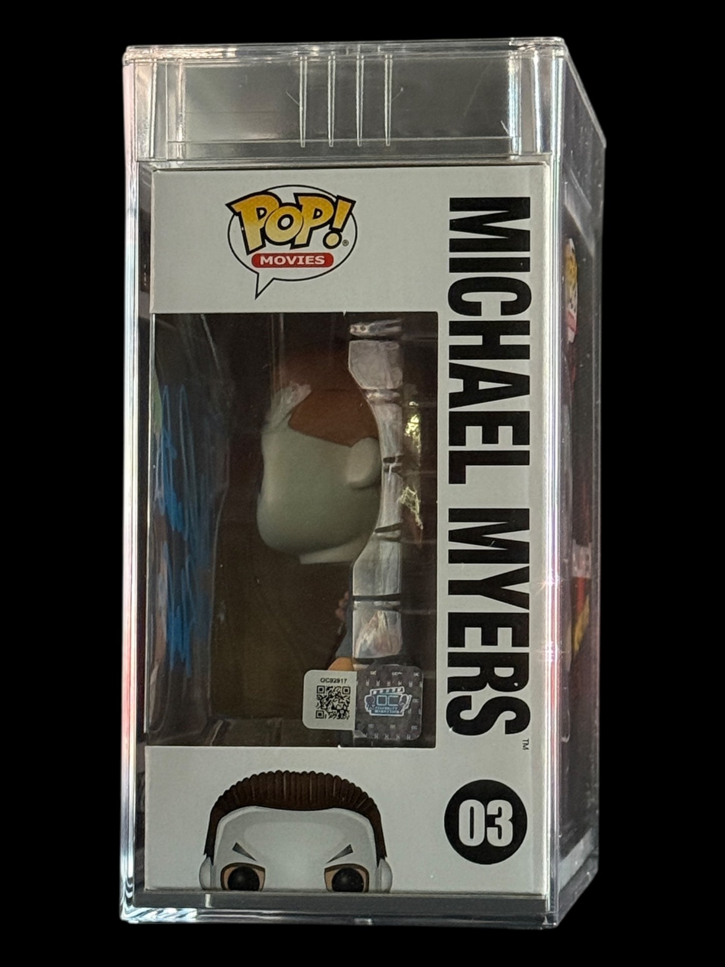 Nick Castle signed PSA Encap. Michael Myers Halloween Funko Pop!