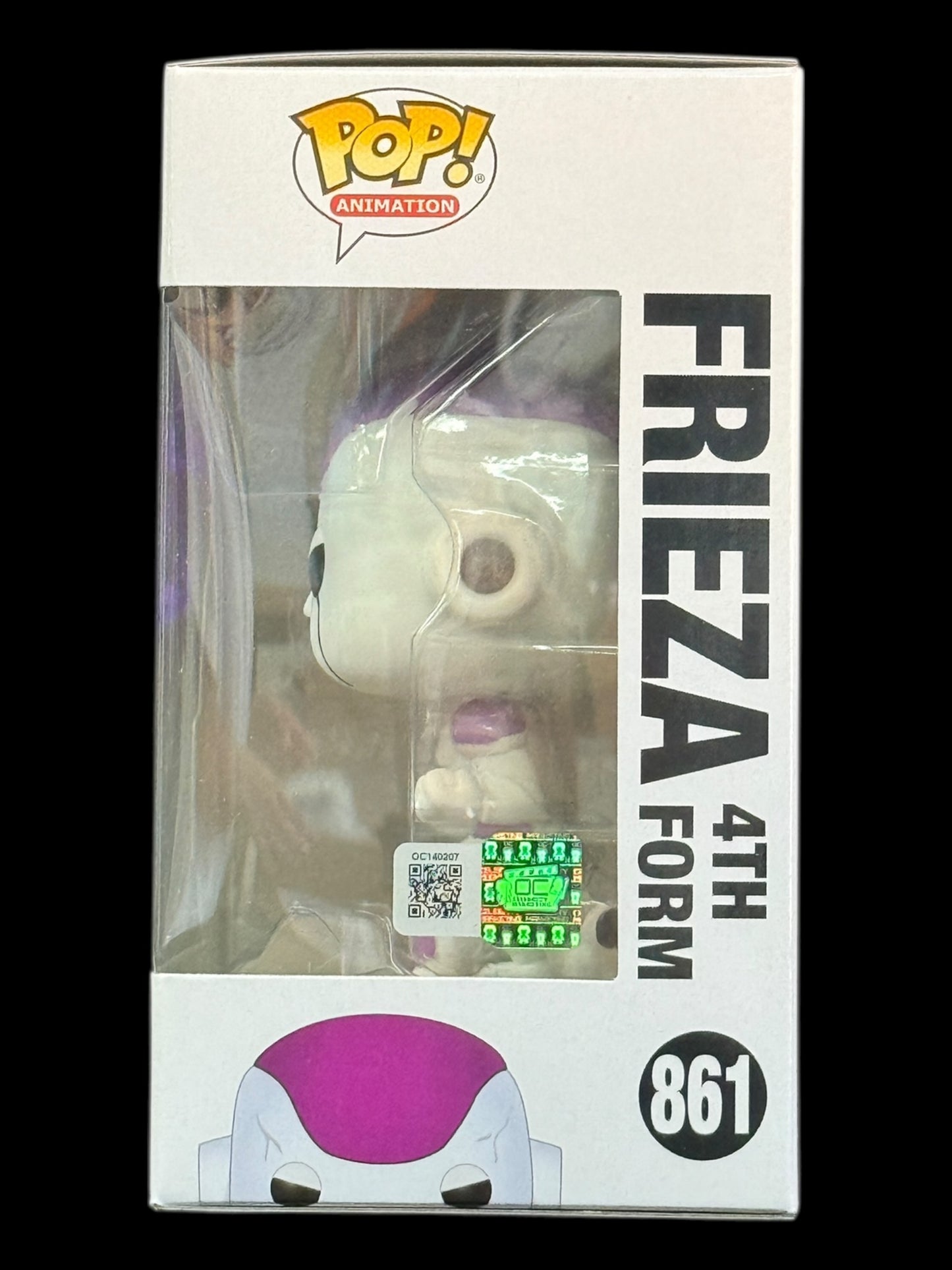 Linda Young signed Dragon Ball Z Frieza (Final Form) Funko Pop! - Purple