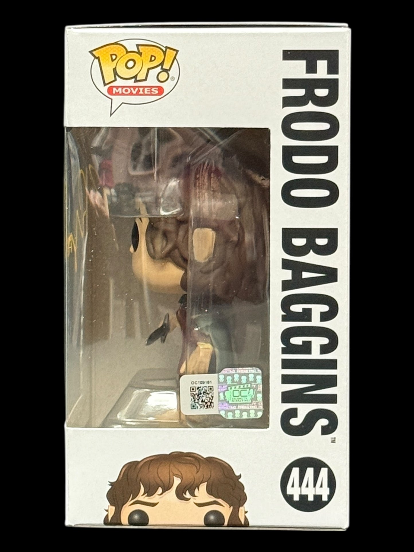 Elijah Wood signed Lord of the Rings Frodo Baggins Funko Pop! - Yellow
