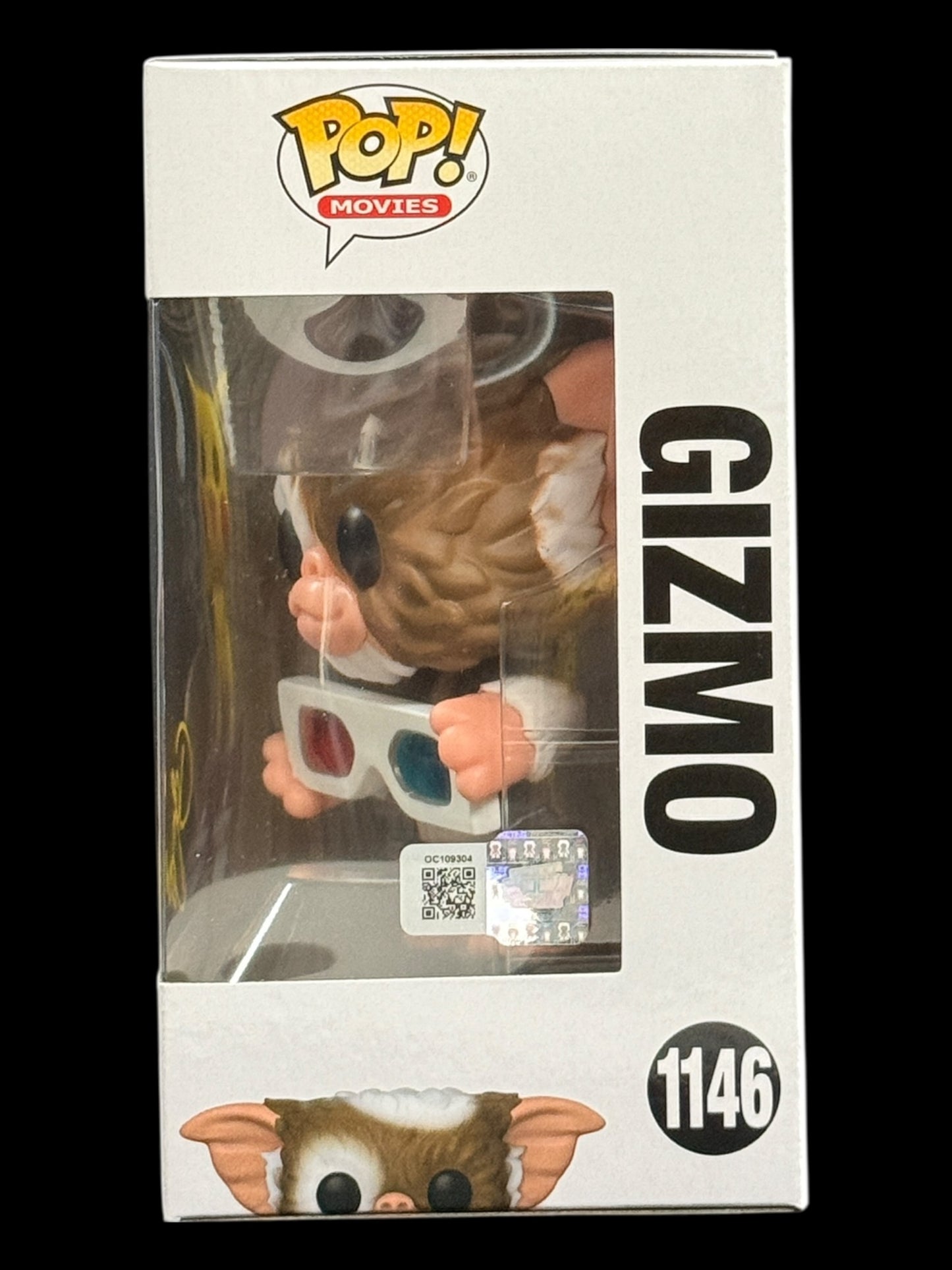 Joe Dante signed Gizmo Gremlins Funko Pop! - Yellow