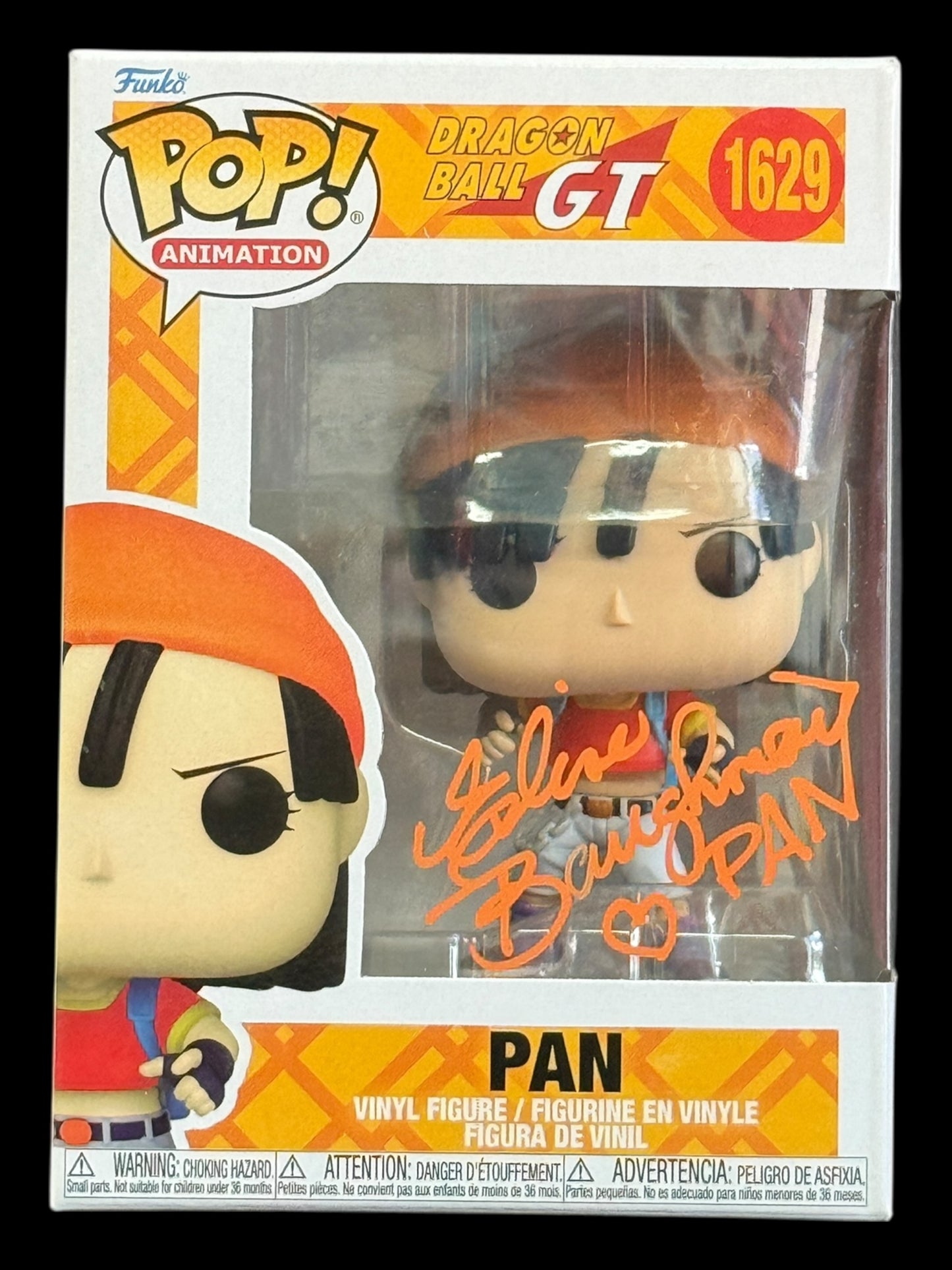 Elise Baughman signed Dragon Ball GT Pan Funko Pop!