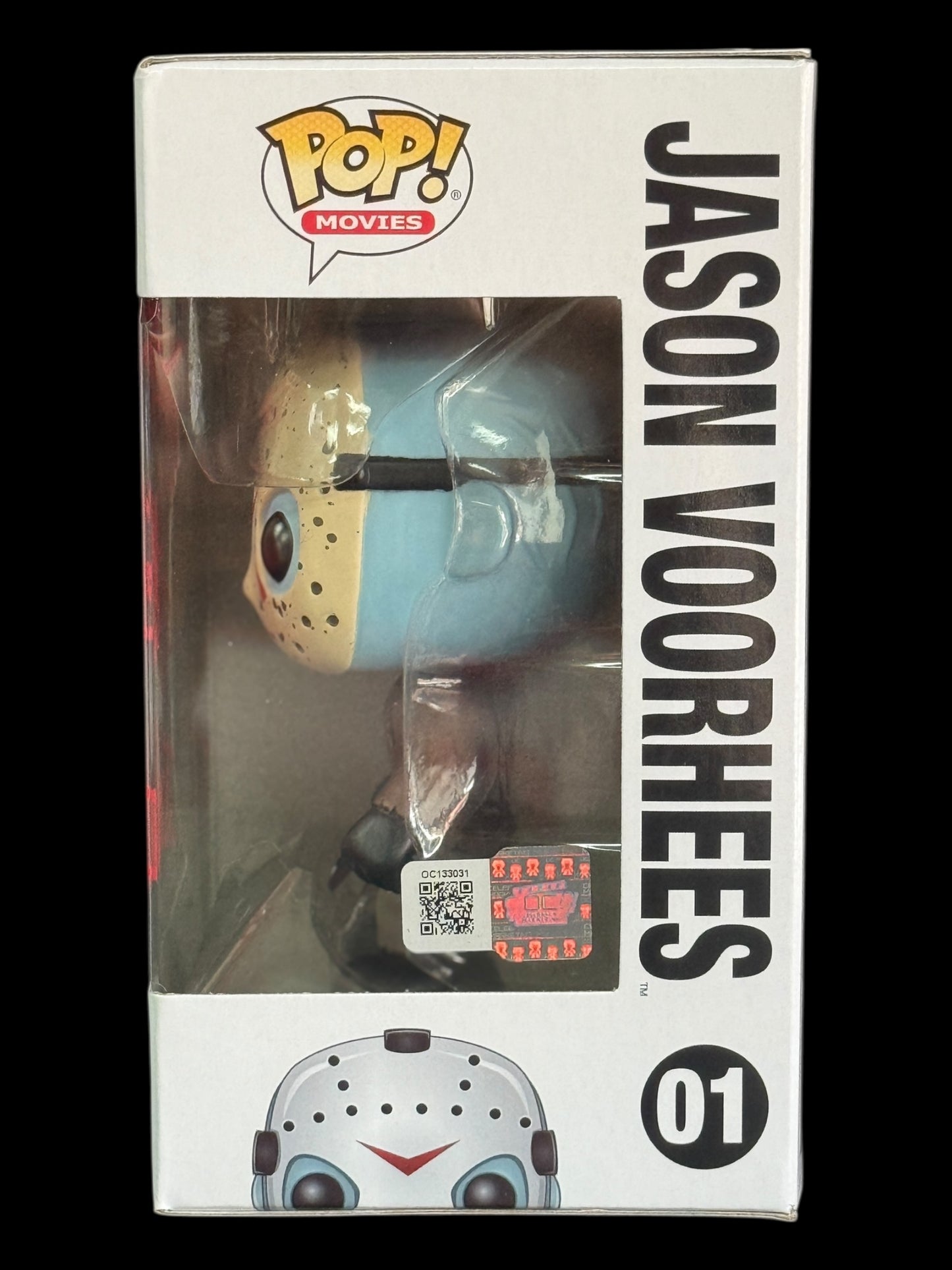 Warrington Gillette signed Friday the 13th Jason Voorhees Funko Pop! - Red