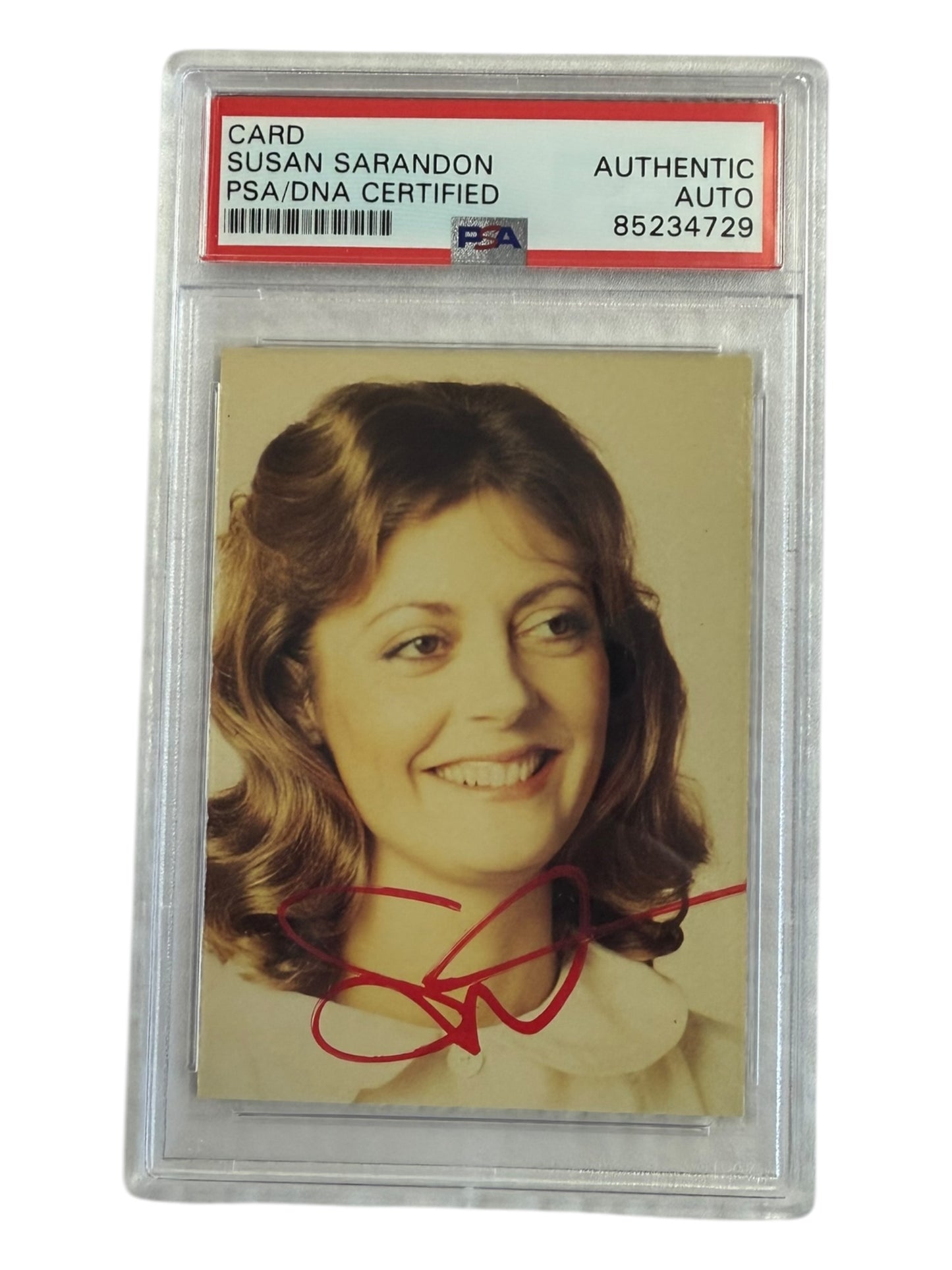 Susan Sarandon signed RHPS Trading Card PSA/DNA Encap #04 (10)